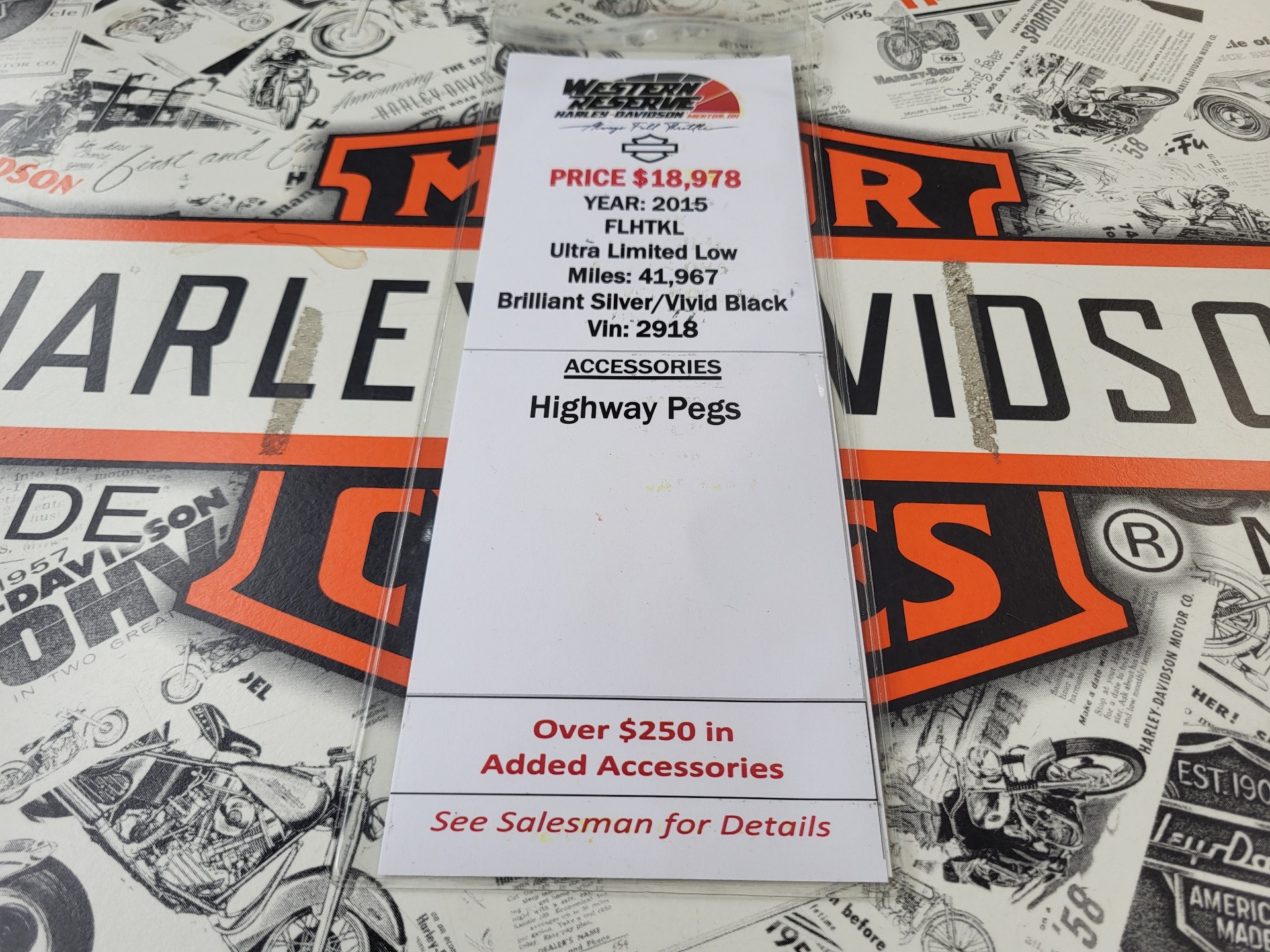 2015 Harley-Davidson Ultra Limited Low in Mentor, Ohio - Photo 8