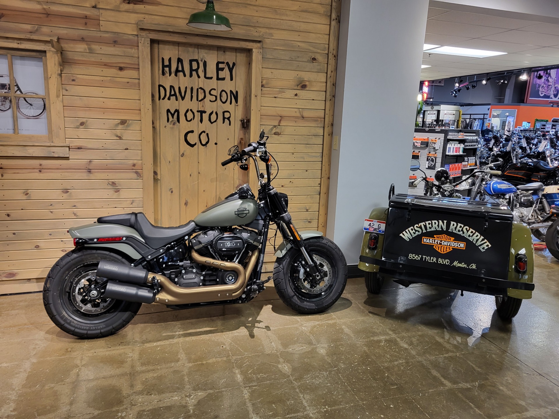 2021 Harley-Davidson Fat Bob® 114 in Mentor, Ohio - Photo 1