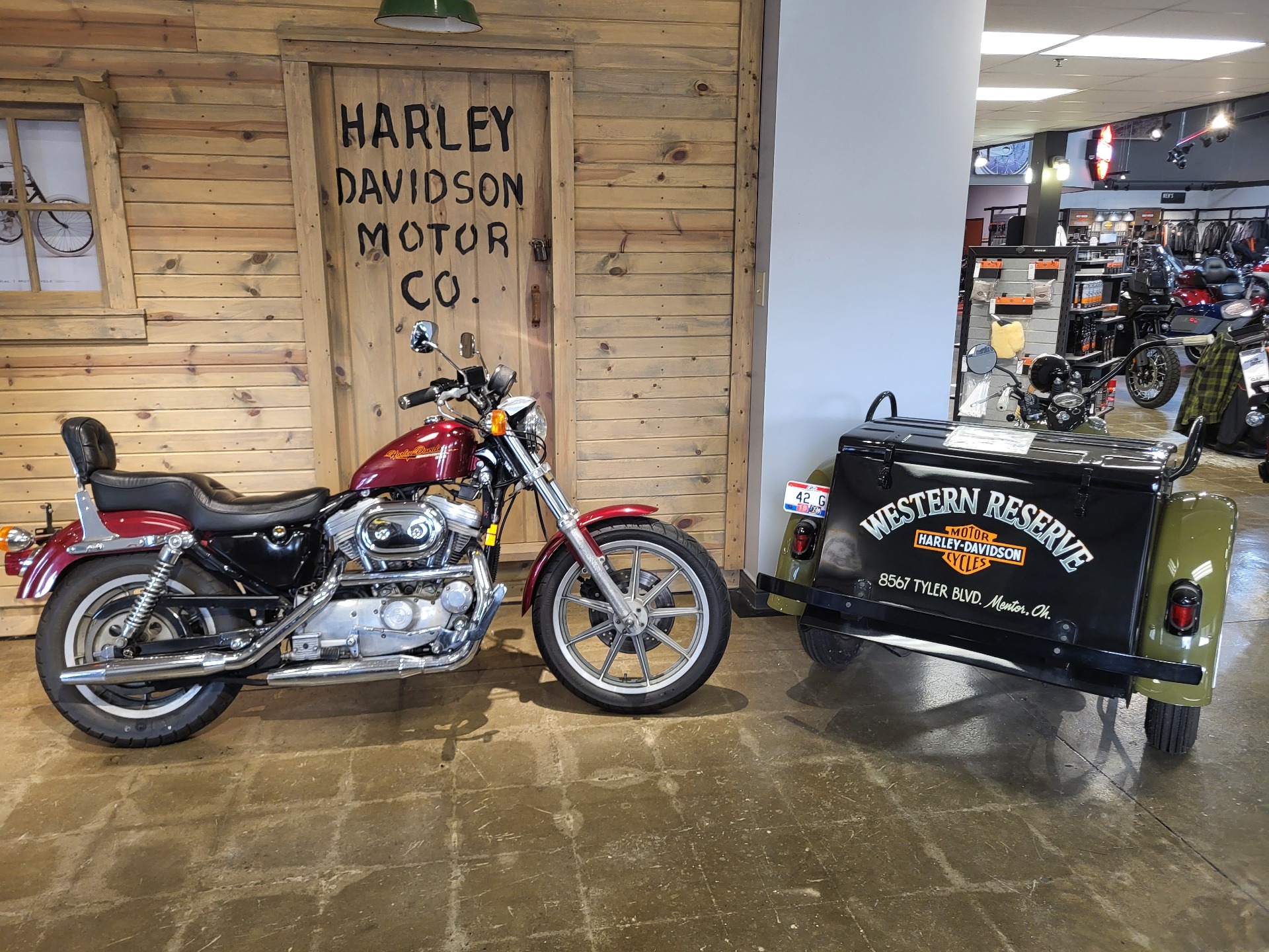 1995 Harley-Davidson XL883 HUGGER in Mentor, Ohio - Photo 1