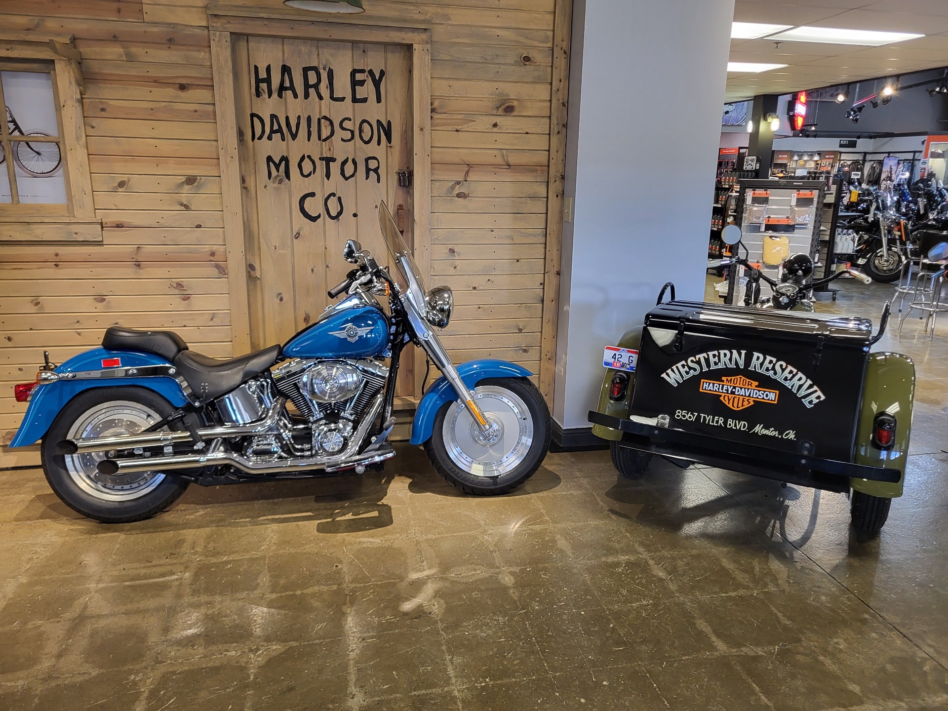 2002 Harley-Davidson FLSTF/FLSTFI Fat Boy® in Mentor, Ohio - Photo 1