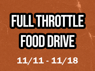 Full Throttle Food Drive