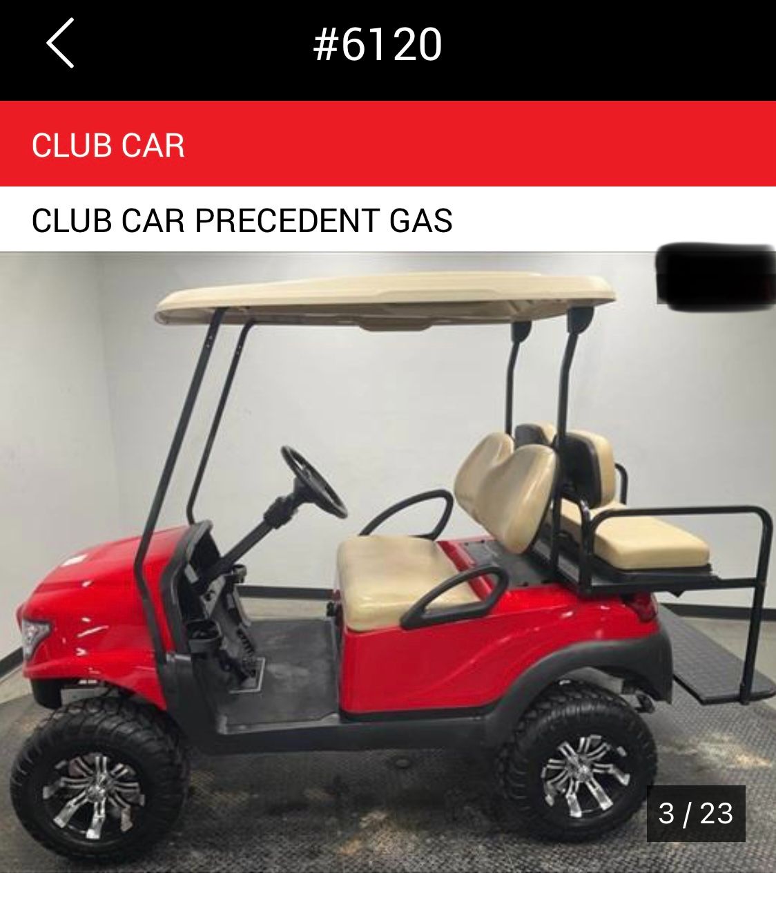 2018 Club Car Precedent i3 Gasoline in Davison, Michigan - Photo 1