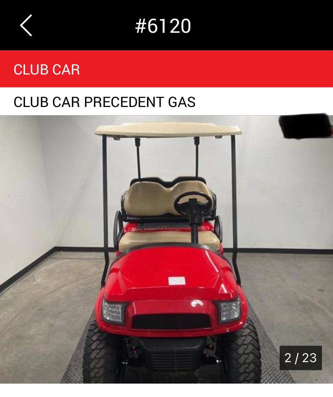 2018 Club Car Precedent i3 Gasoline in Davison, Michigan - Photo 2