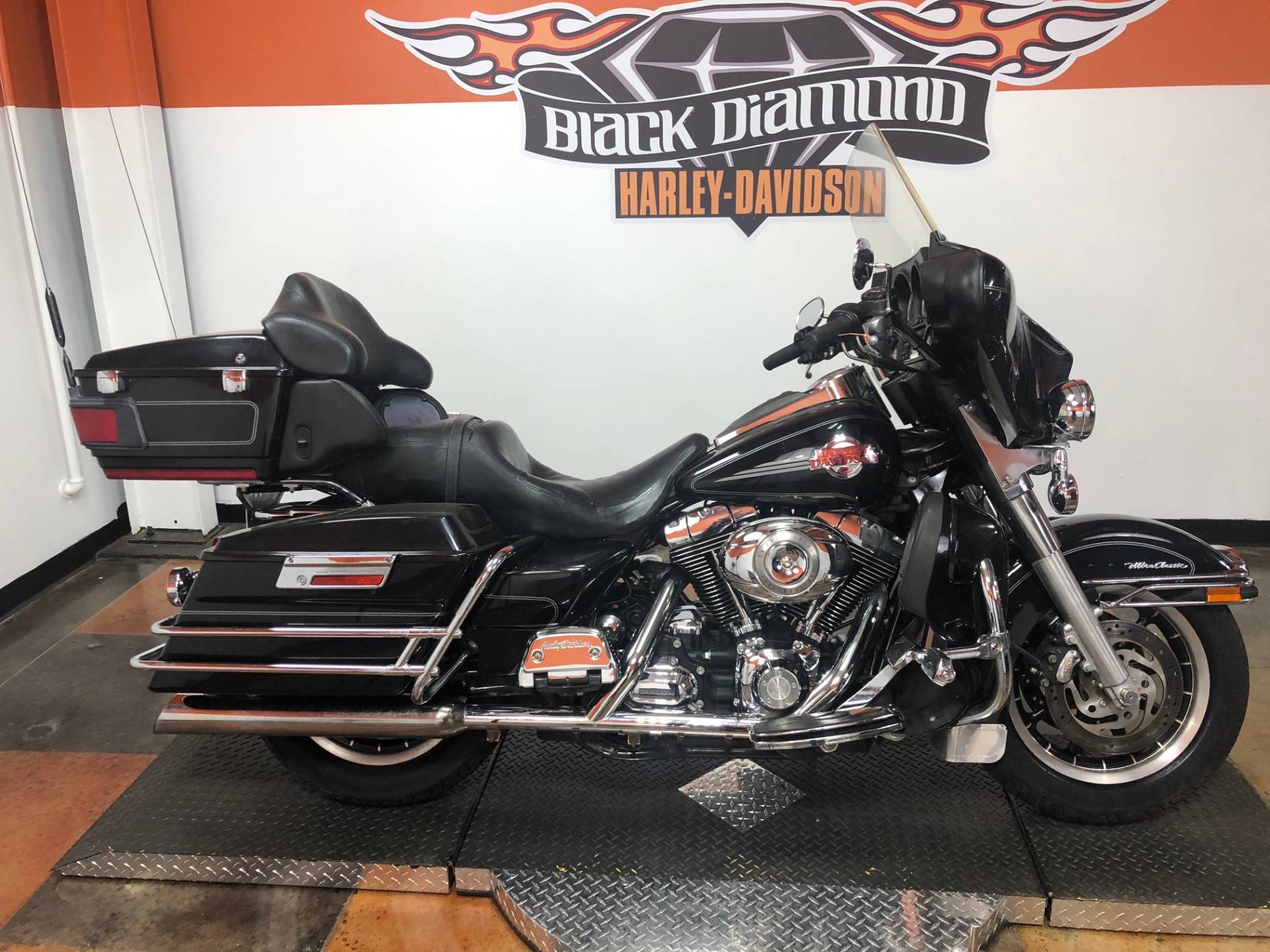 Used 2007 Harley Davidson Ultra Classic Electra Glide Deep Cobalt Pearl Motorcycles In Marion Il U667275