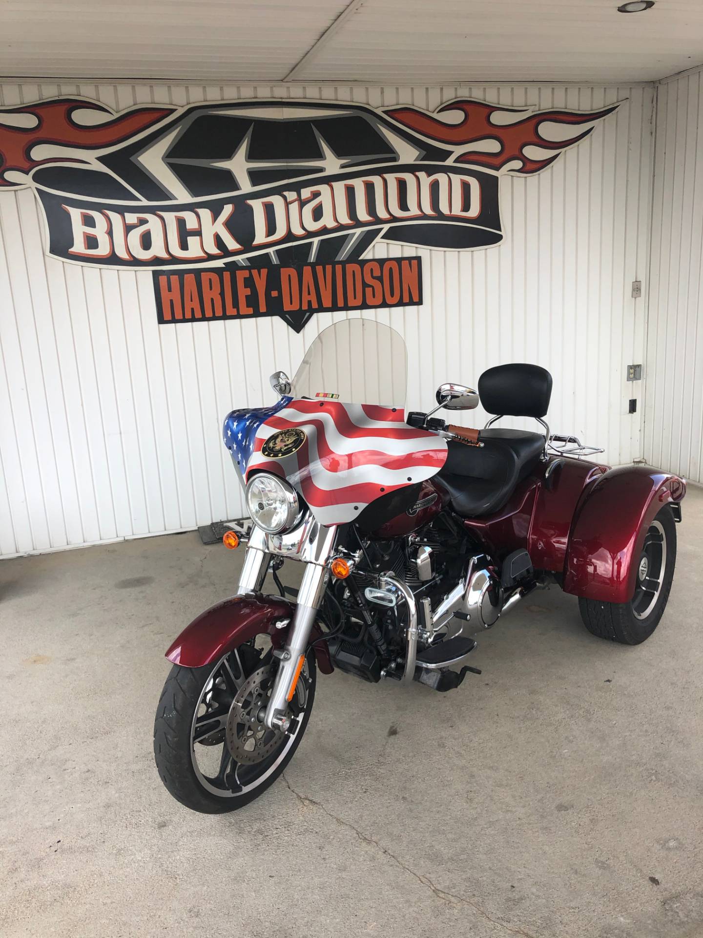 used harley davidson freewheeler