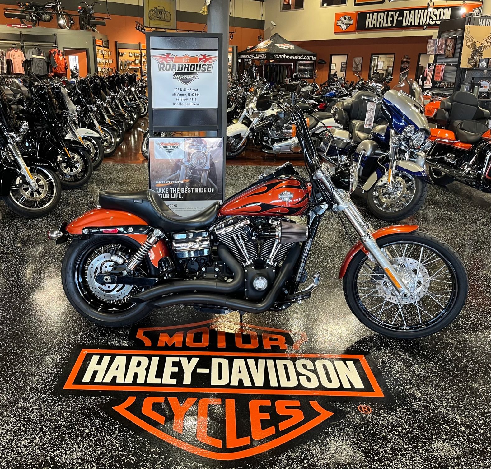 2011 Harley-Davidson WIDE GLIDE in Mount Vernon, Illinois - Photo 1