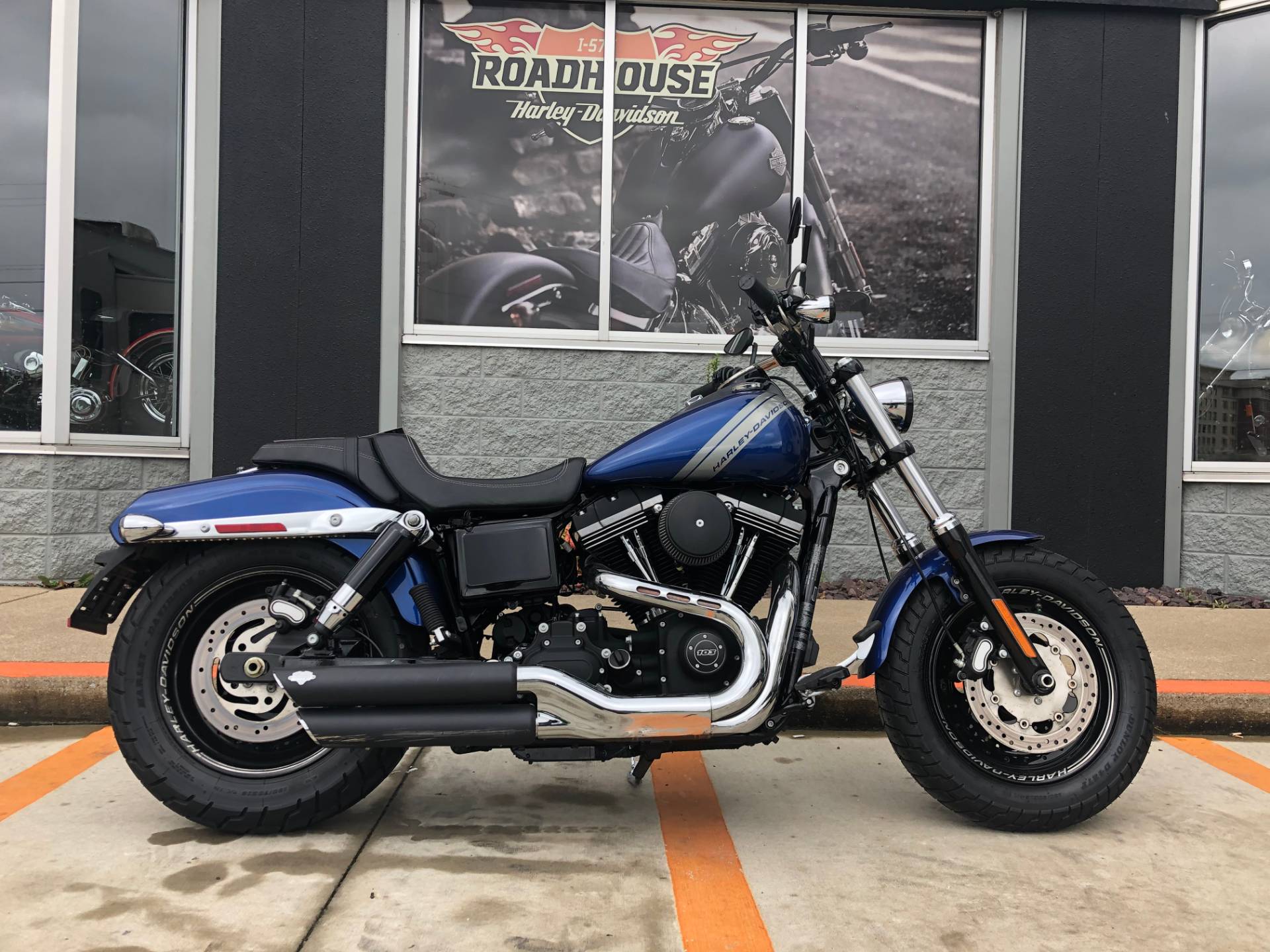 used harley fat bob