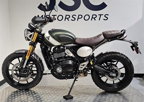 2024 Triumph Scrambler 400 X in Albany, New York - Photo 5