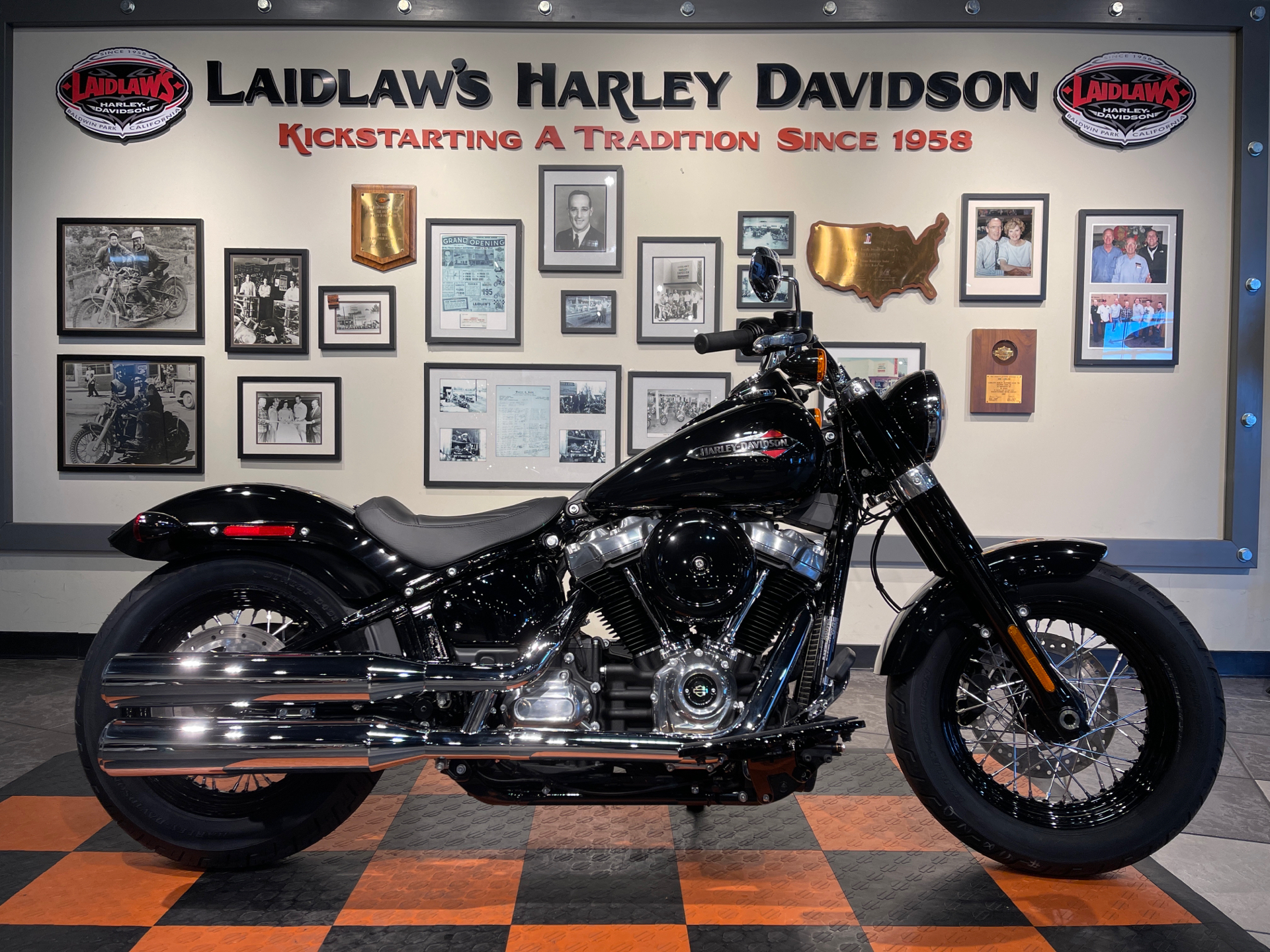 New 2021 Harley Davidson Softail Slim Vivid Black Baldwin Park Ca 28963