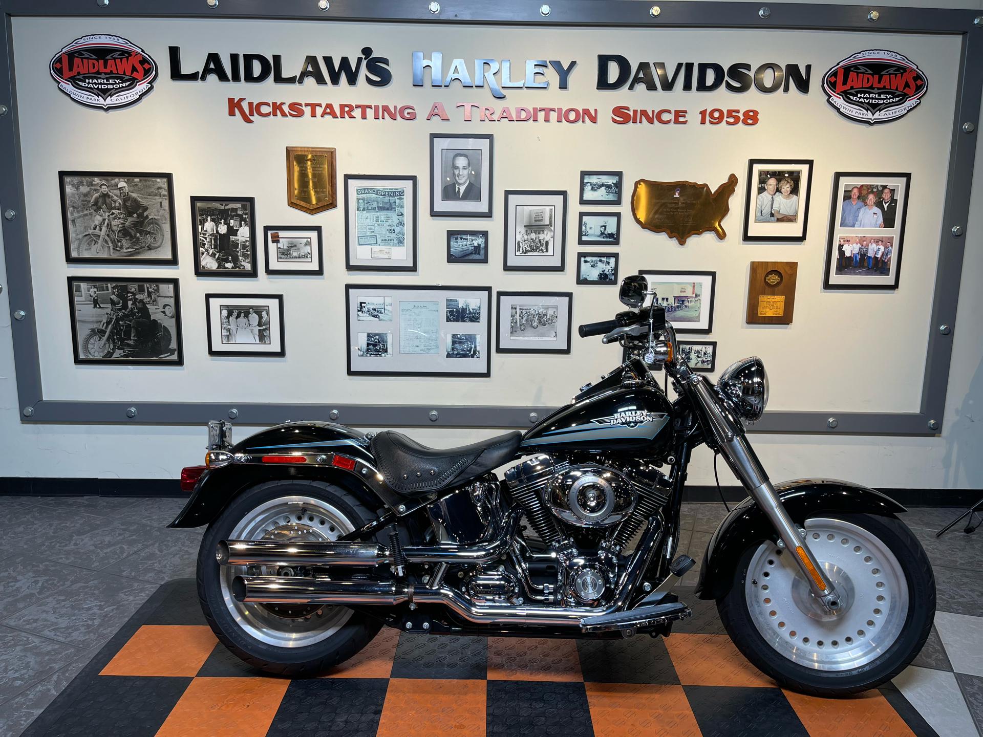2009 Harley-Davidson Fat Boy® Peace Officer Special Edition in Baldwin Park, California - Photo 1