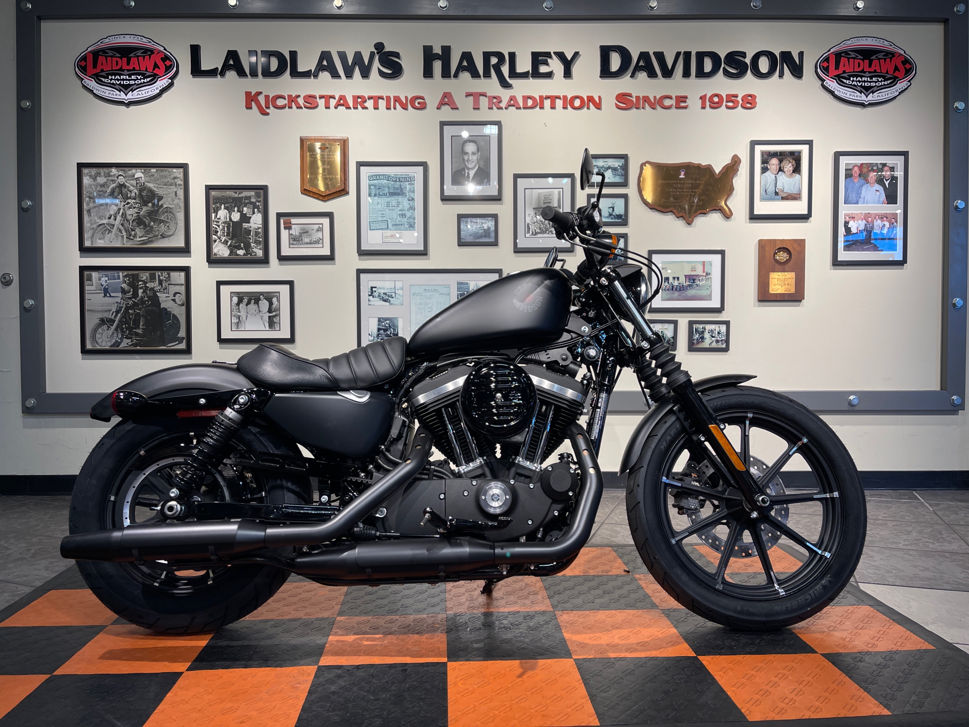 New 2021 Harley Davidson Iron 883 Black Denim Baldwin Park Ca 29322