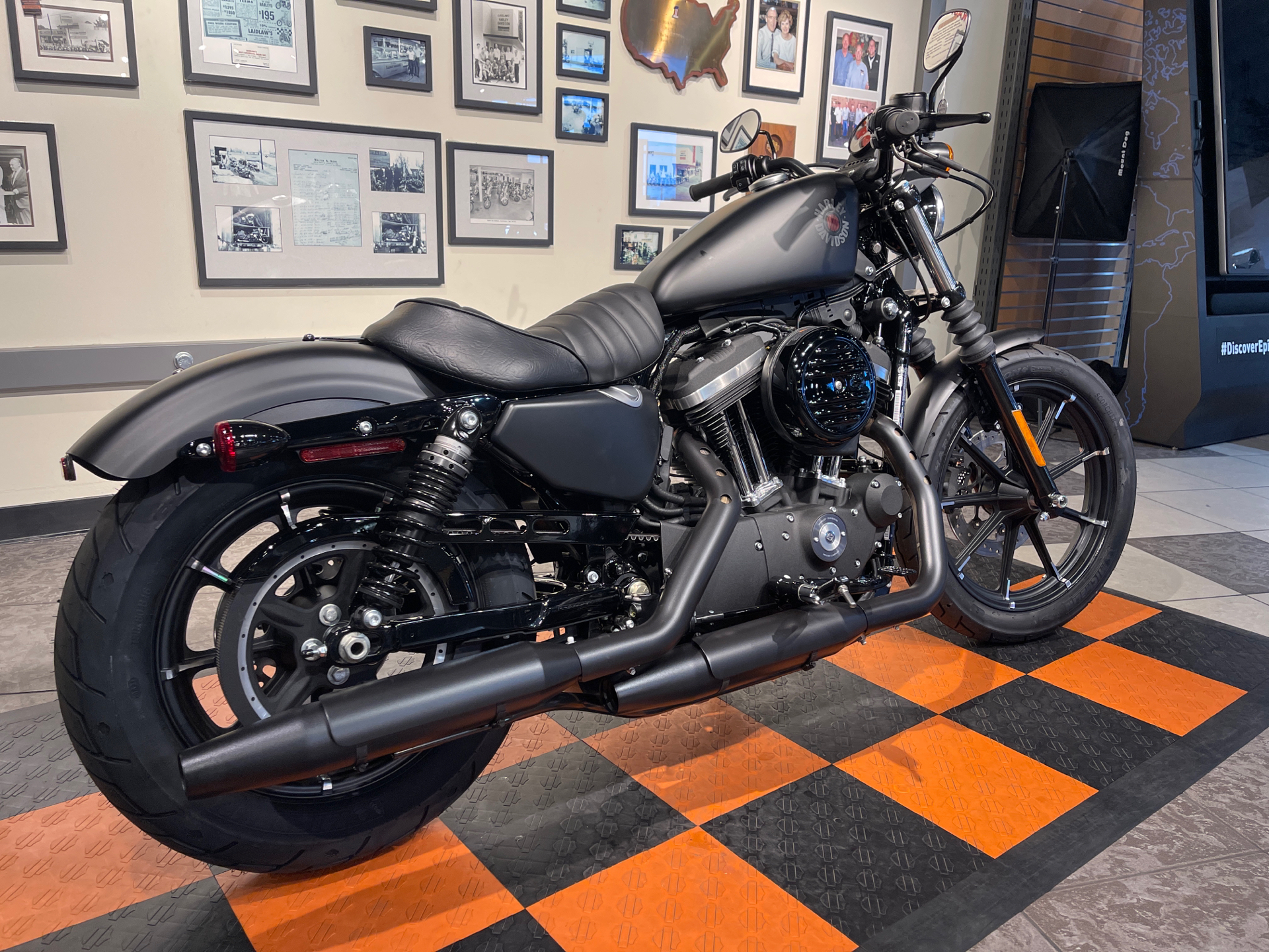 New 2021 Harley Davidson Iron 883 Black Denim Baldwin Park Ca 29322