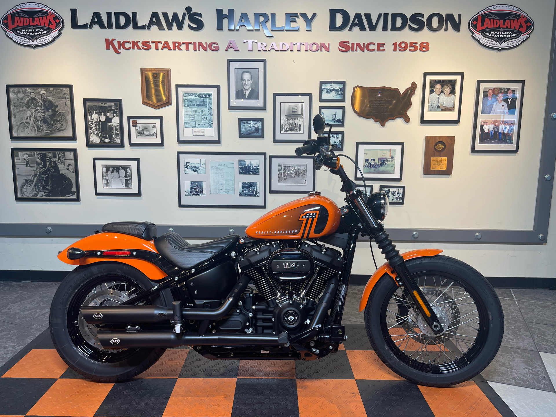 2021 Harley-Davidson Street Bob® 114 in Baldwin Park, California - Photo 1