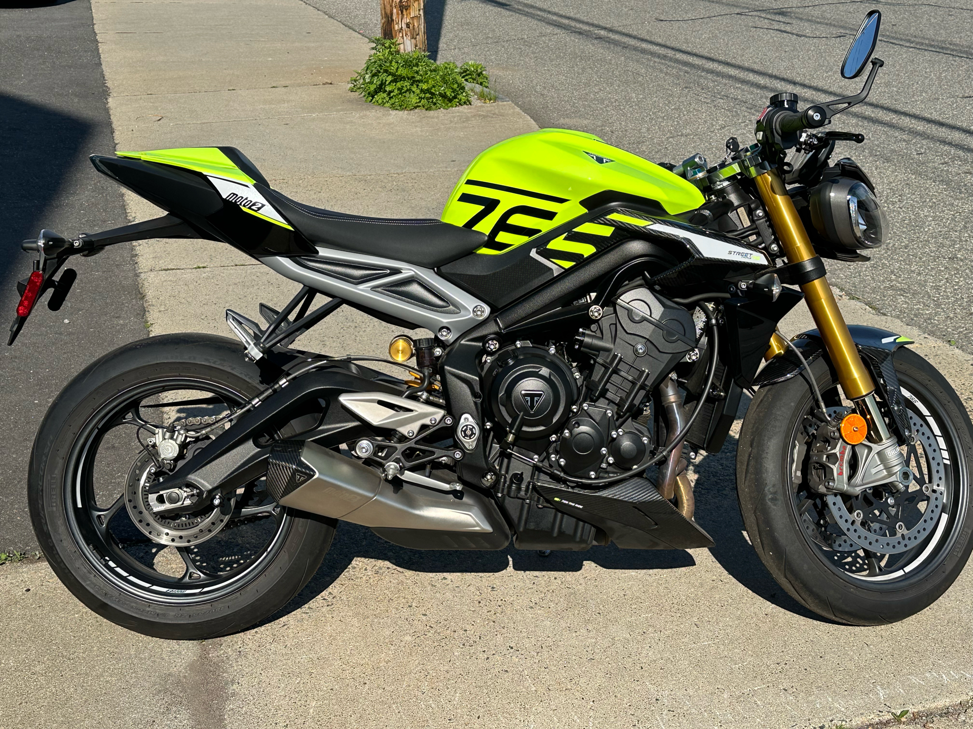 2024 Triumph Street Triple 765 Moto2™ Edition in Norwich, Connecticut - Photo 1