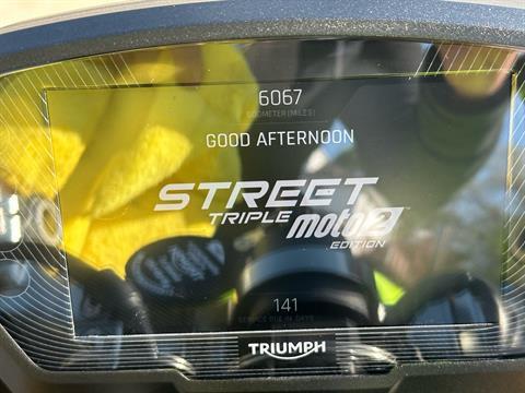 2024 Triumph Street Triple 765 Moto2™ Edition in Norwich, Connecticut - Photo 10