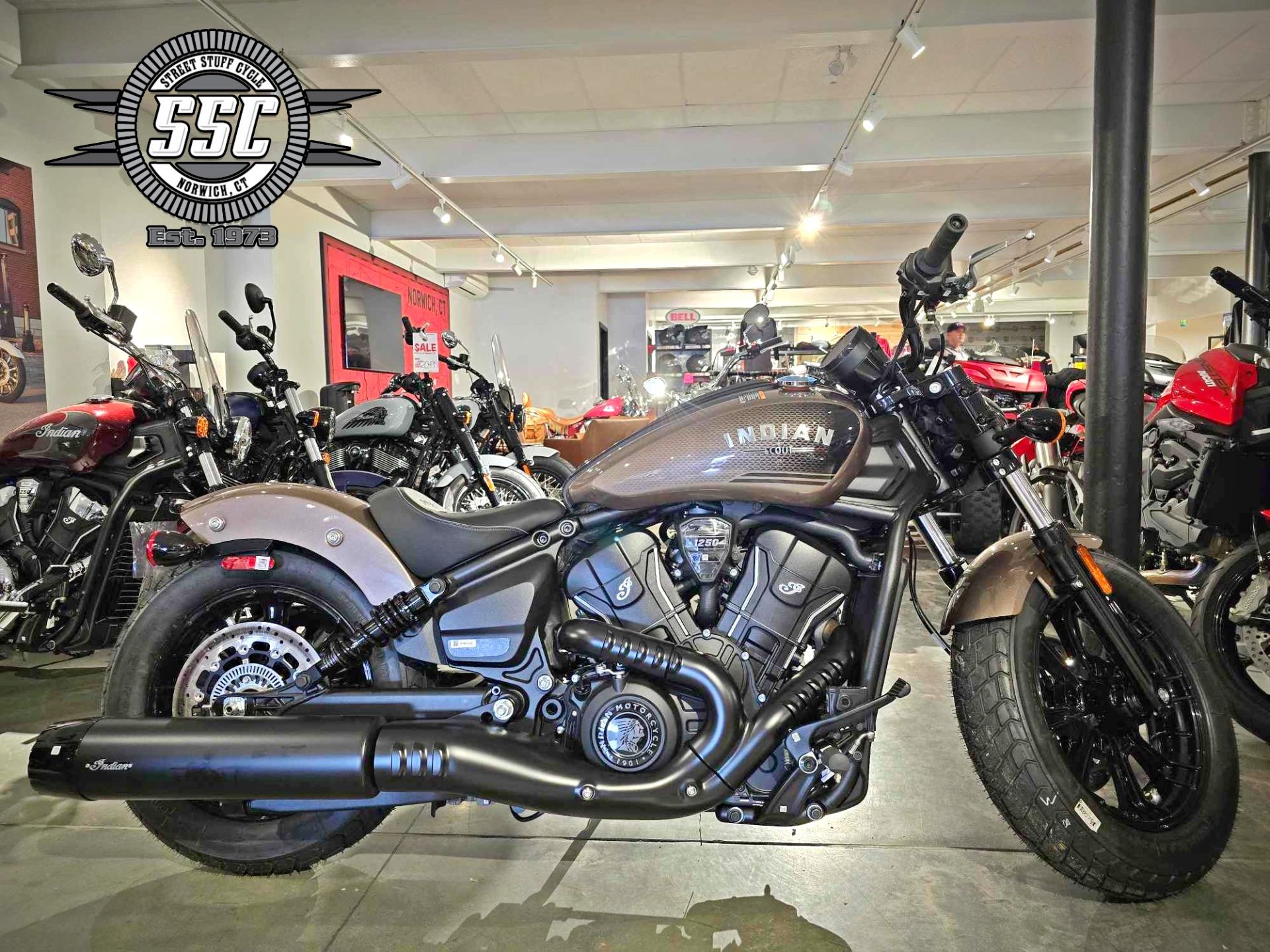 2025 Indian Motorcycle Scout® Bobber Limited +Tech in Norwich, Connecticut - Photo 1