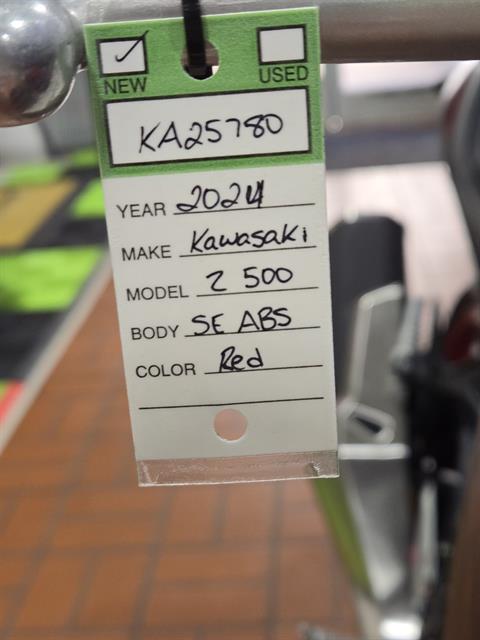 2024 Kawasaki Z500 SE ABS in Wake Forest, North Carolina - Photo 20