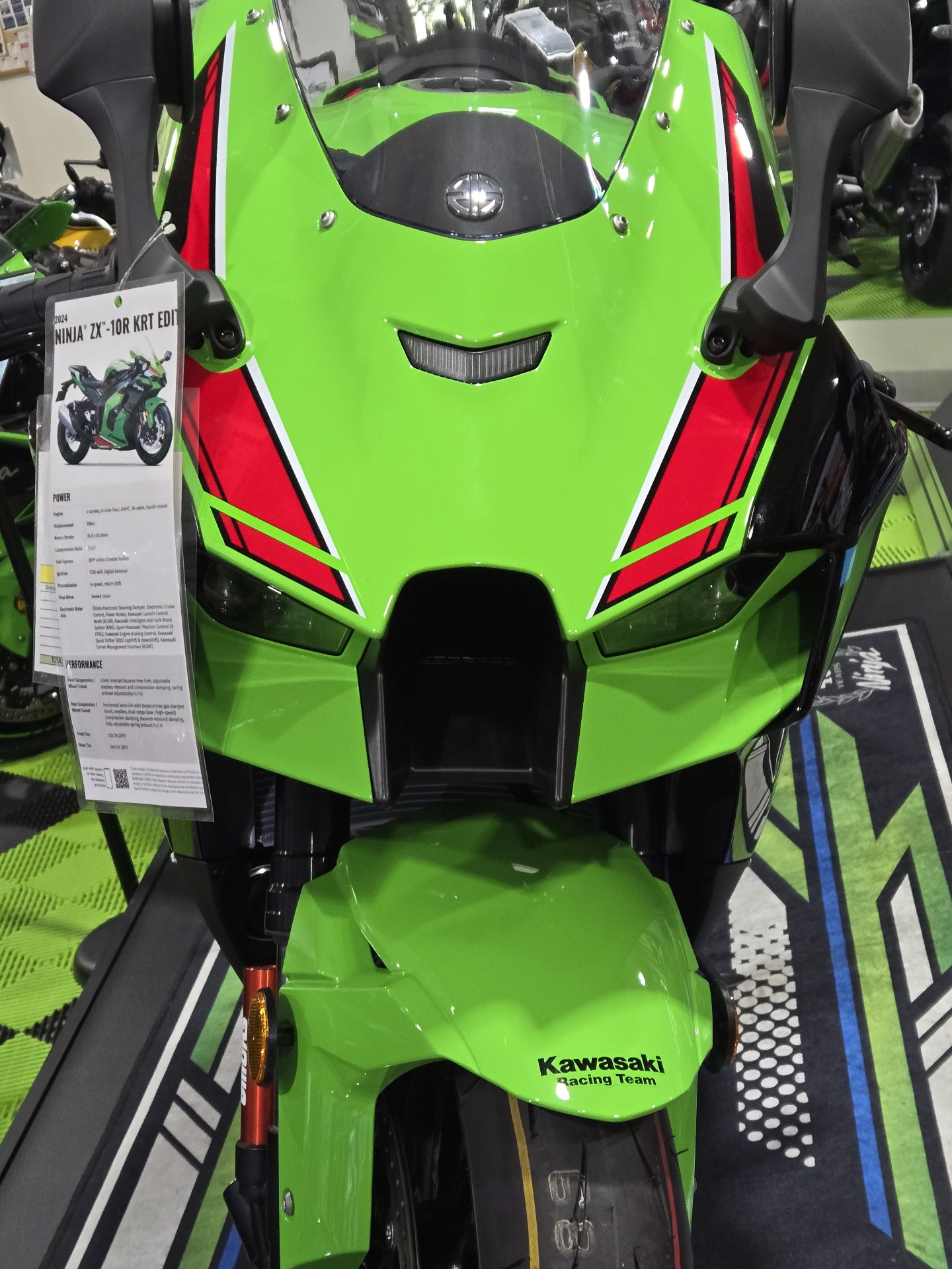 2024 Kawasaki Ninja ZX-10R ABS KRT Edition in Wake Forest, North Carolina - Photo 19