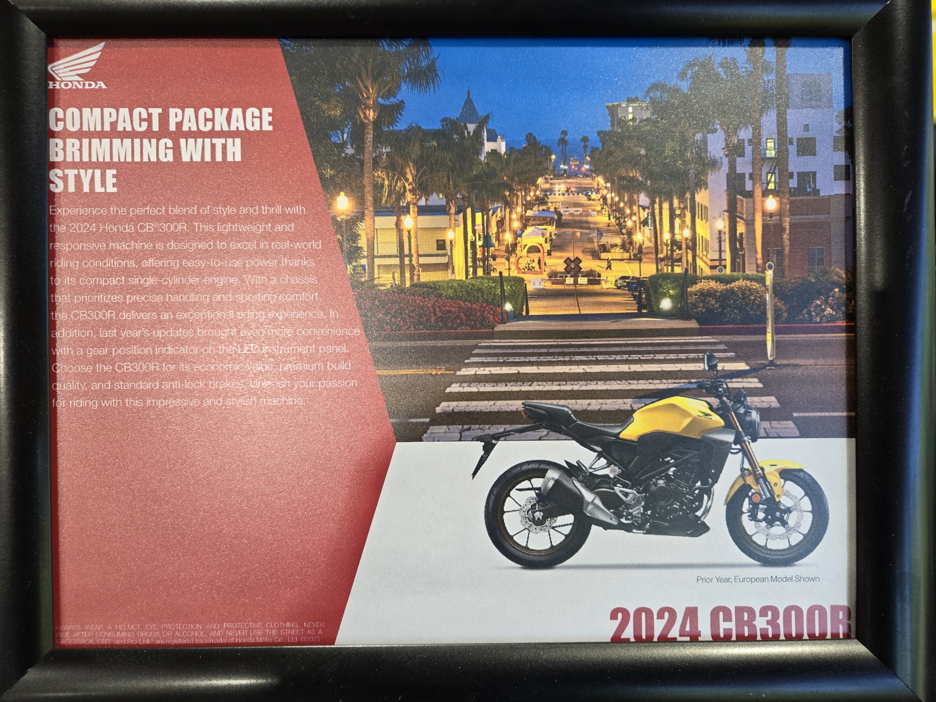 2024 Honda CB300R ABS in Wake Forest, North Carolina - Photo 6