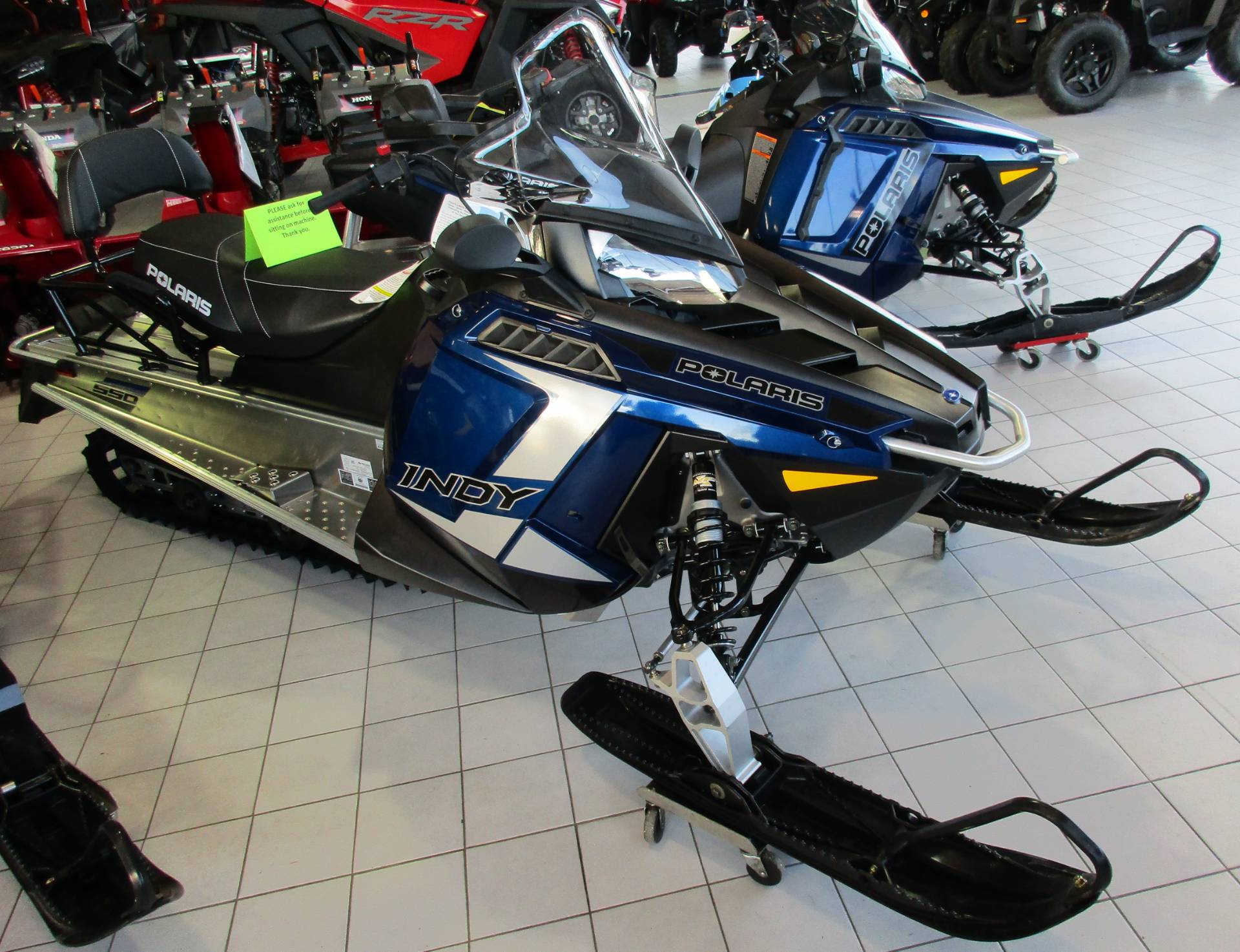 New Polaris 550 Indy Lxt Es Northstar Edition Snowmobiles In Anchorage Ak N A Navy Blue