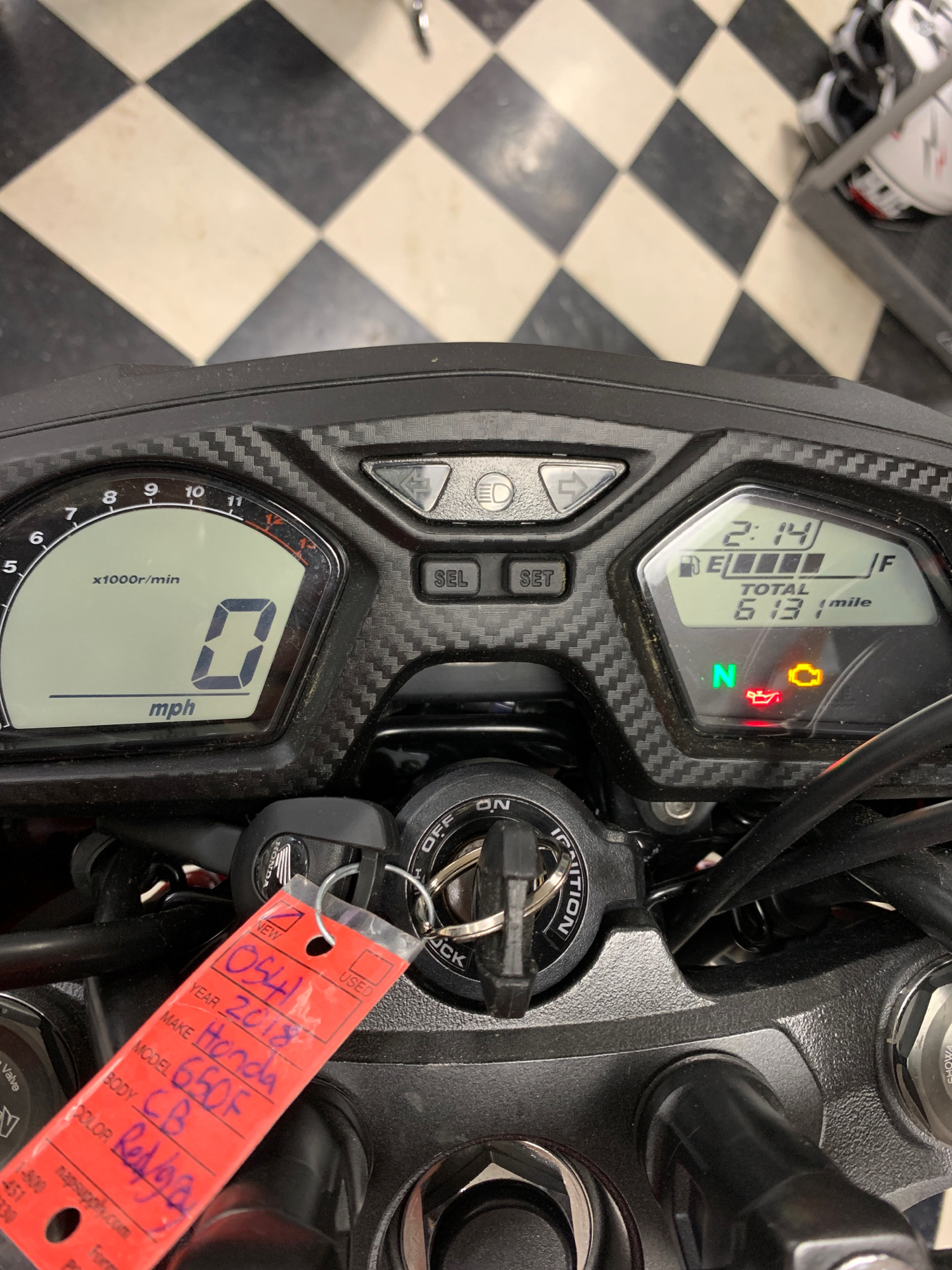 2018 Honda CB650F in Jefferson City, Missouri - Photo 7