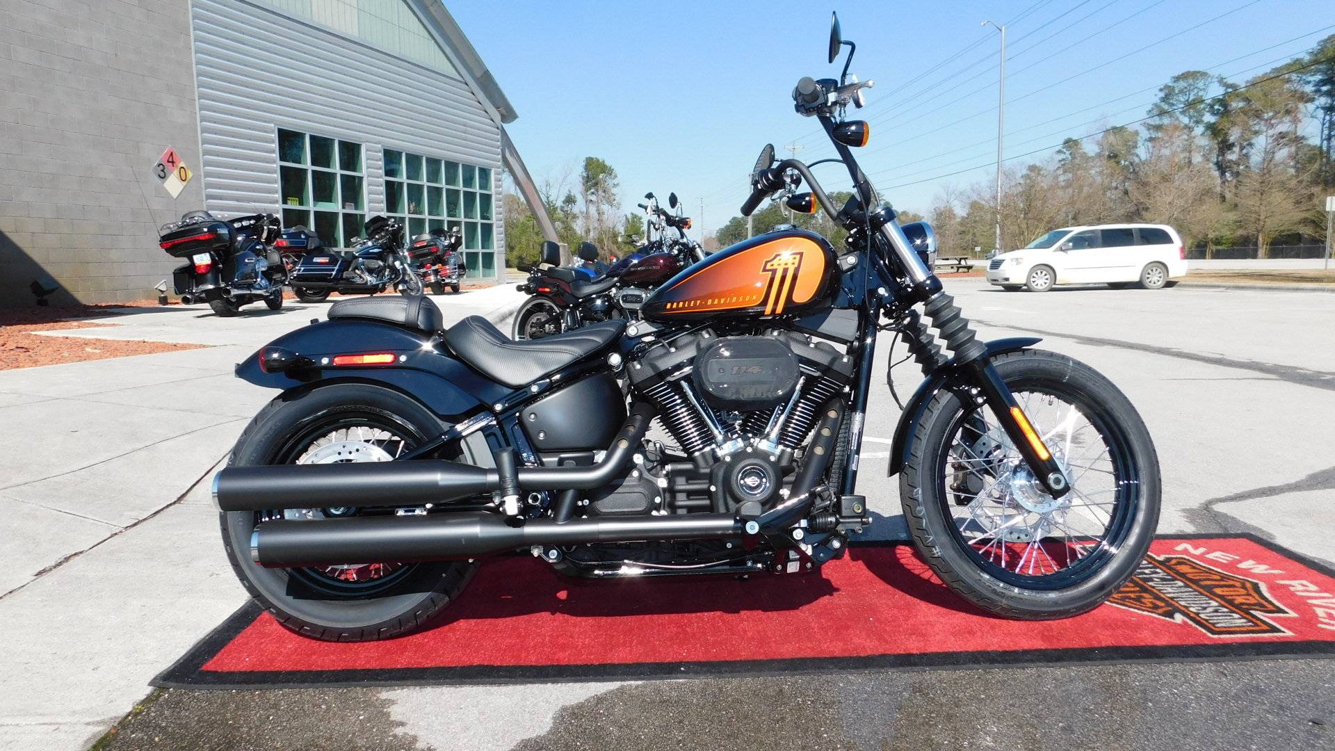 New 2021 Harley Davidson Street Bob 114 Motorcycles In Jacksonville Nc Nrhd0003