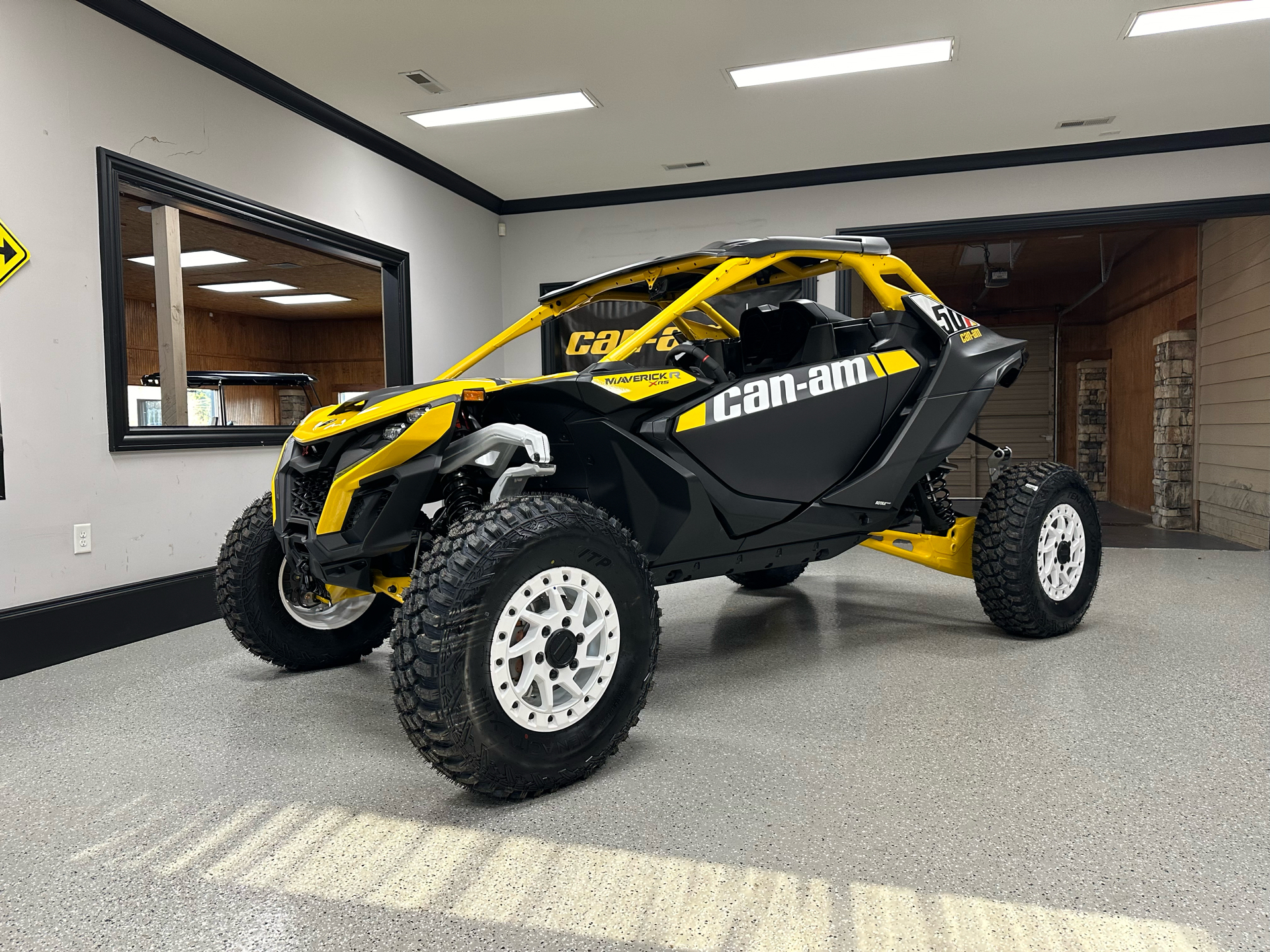 2024 Can-Am Maverick R X RS with Smart-Shox in Iron Station, North Carolina - Photo 1