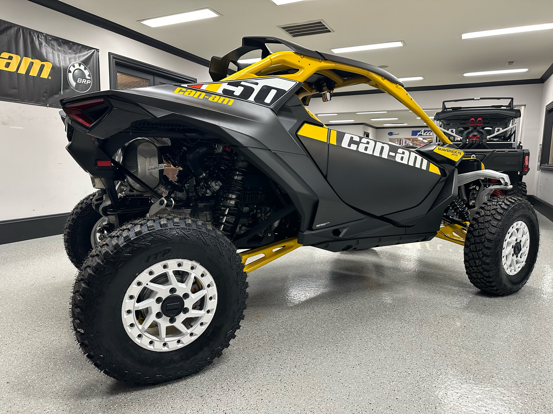 2024 Can-Am Maverick R X RS with Smart-Shox in Iron Station, North Carolina - Photo 4