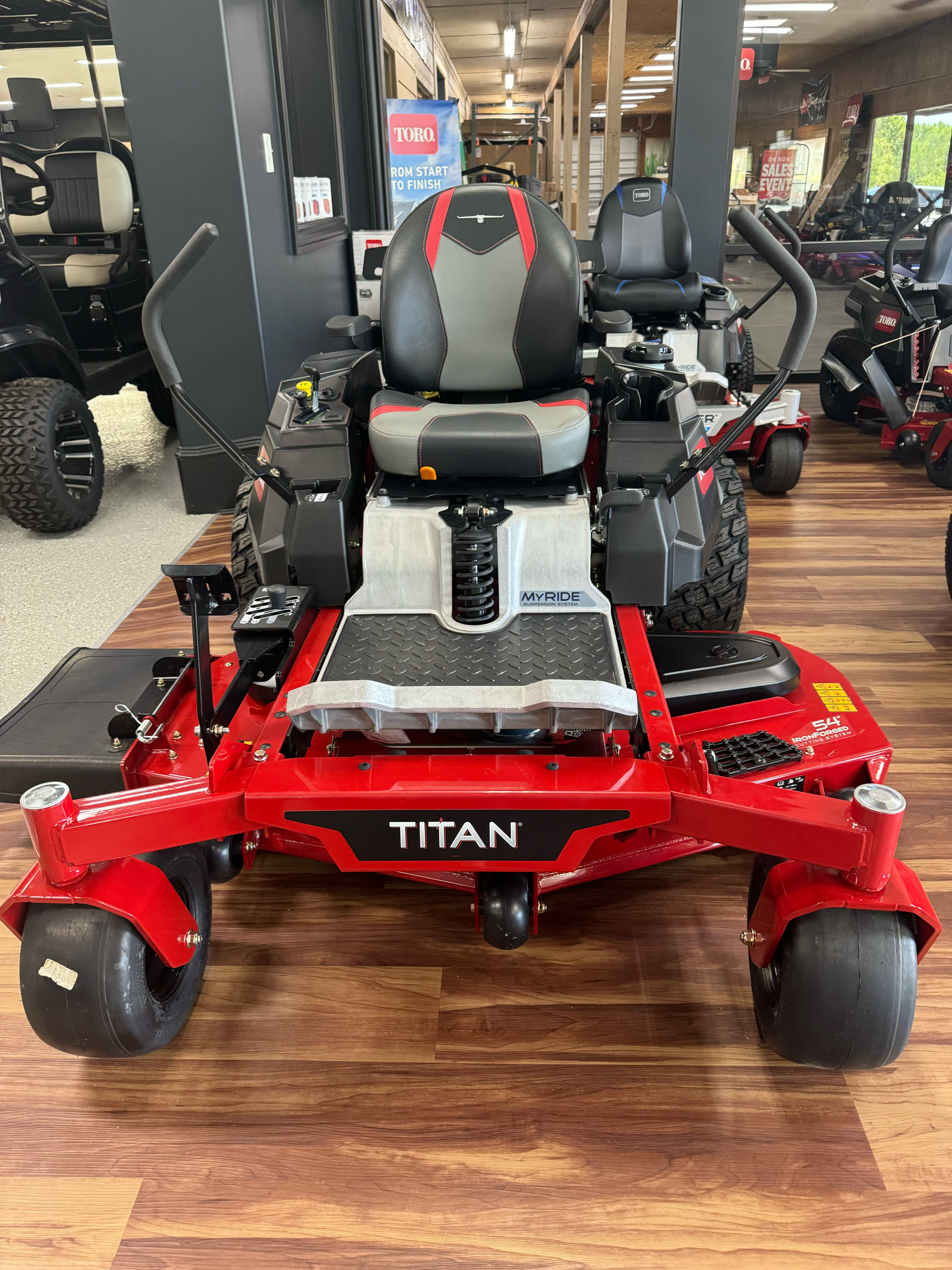 2023 Toro TITAN 54 in. Kohler 26 hp MyRIDE in Iron Station, North Carolina - Photo 1