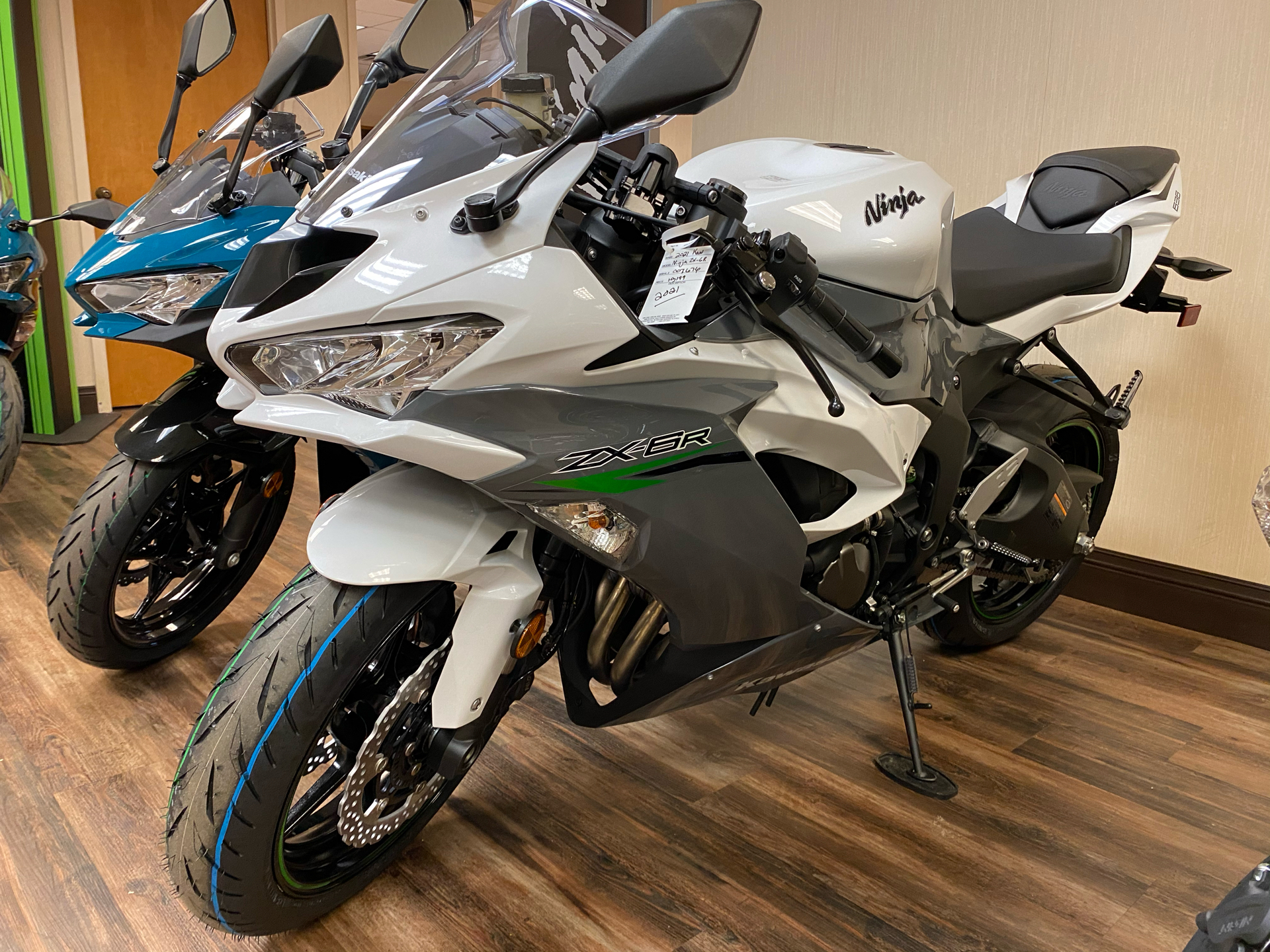 New 2021 Kawasaki Ninja ZX-6R Motorcycles in Statesville, NC | Number: 007676
