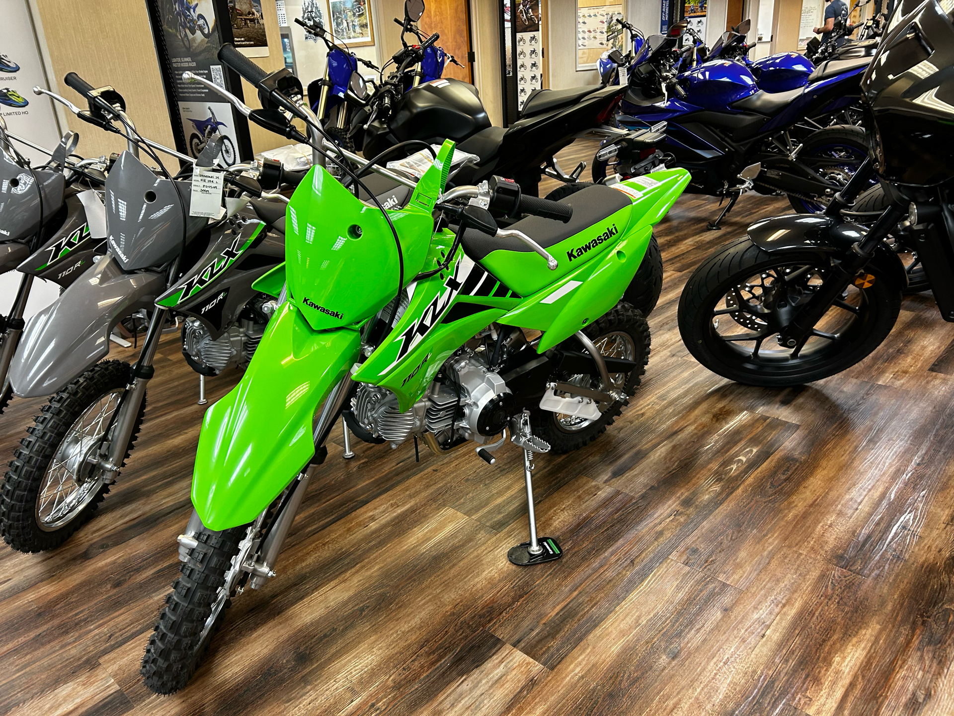 2025 Kawasaki KLX 110R L in Statesville, North Carolina - Photo 1