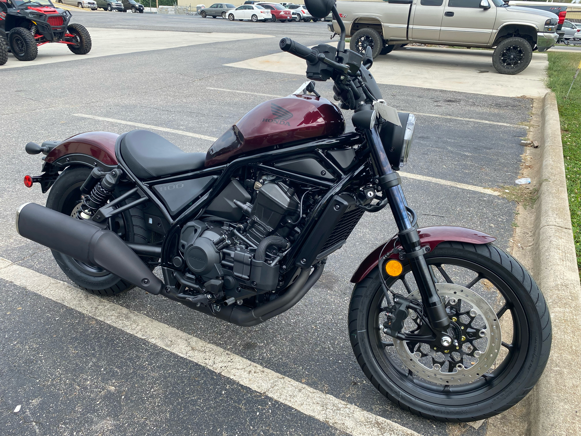 New 21 Honda Rebel 1100 Dct Motorcycles In Statesville Nc Stock Number K Greatwesternmotorcycles Com