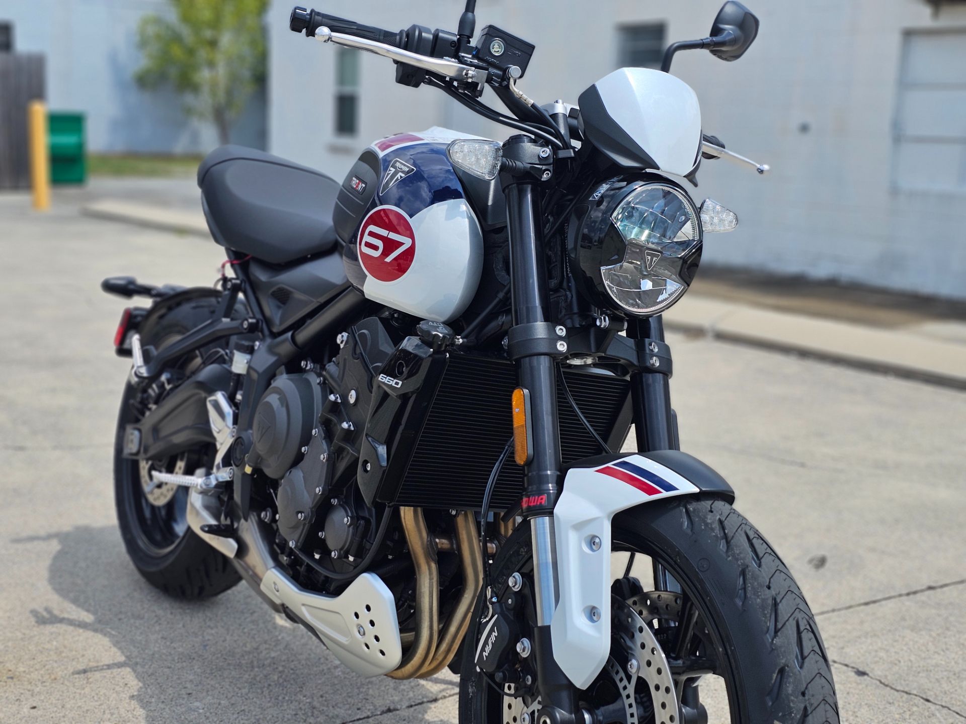 2025 Triumph Trident 660 Triple Tribute Edition in Chattanooga, Tennessee - Photo 2