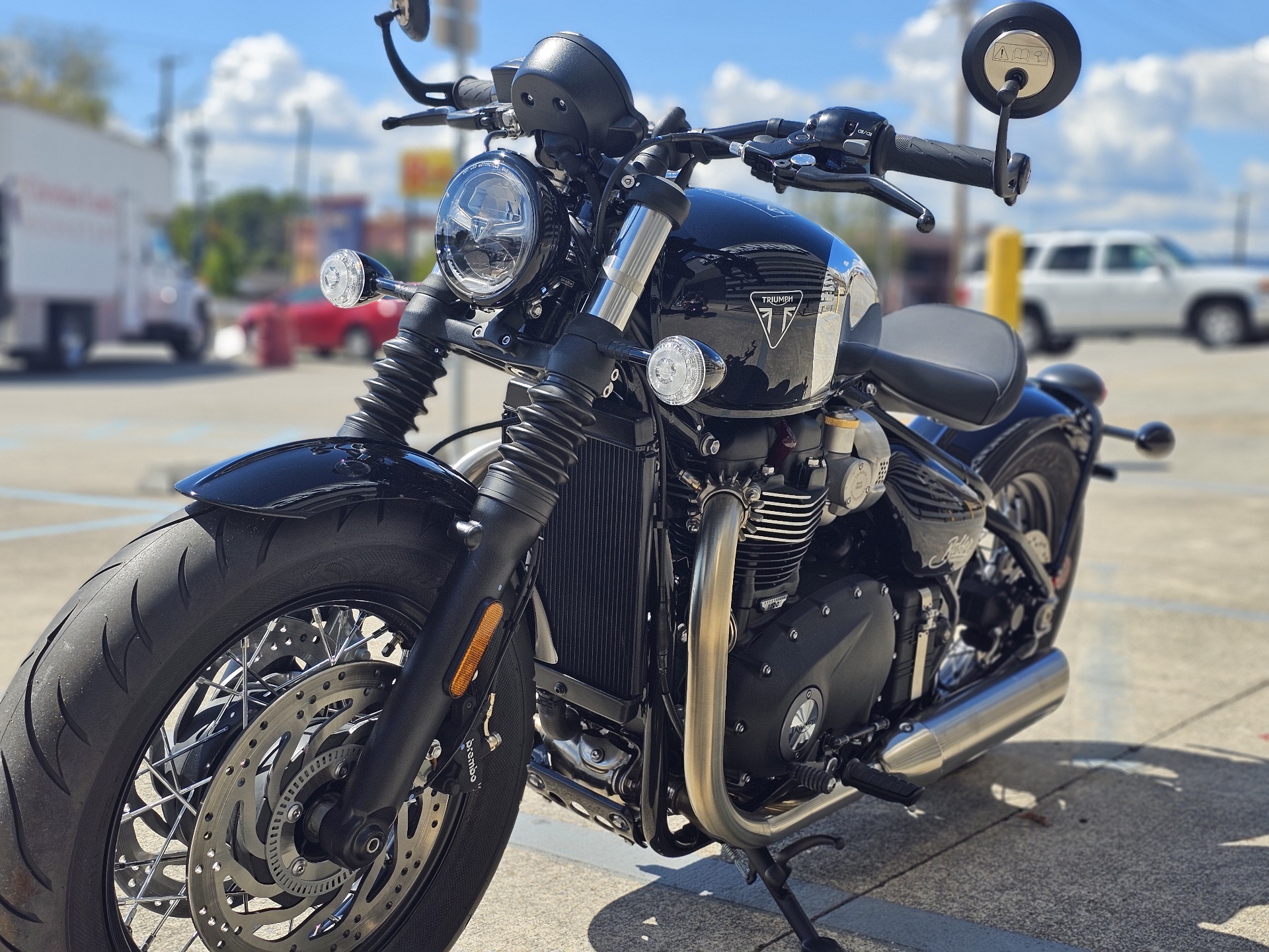 2023 Triumph Bonneville Bobber Chrome Edition in Chattanooga, Tennessee - Photo 3