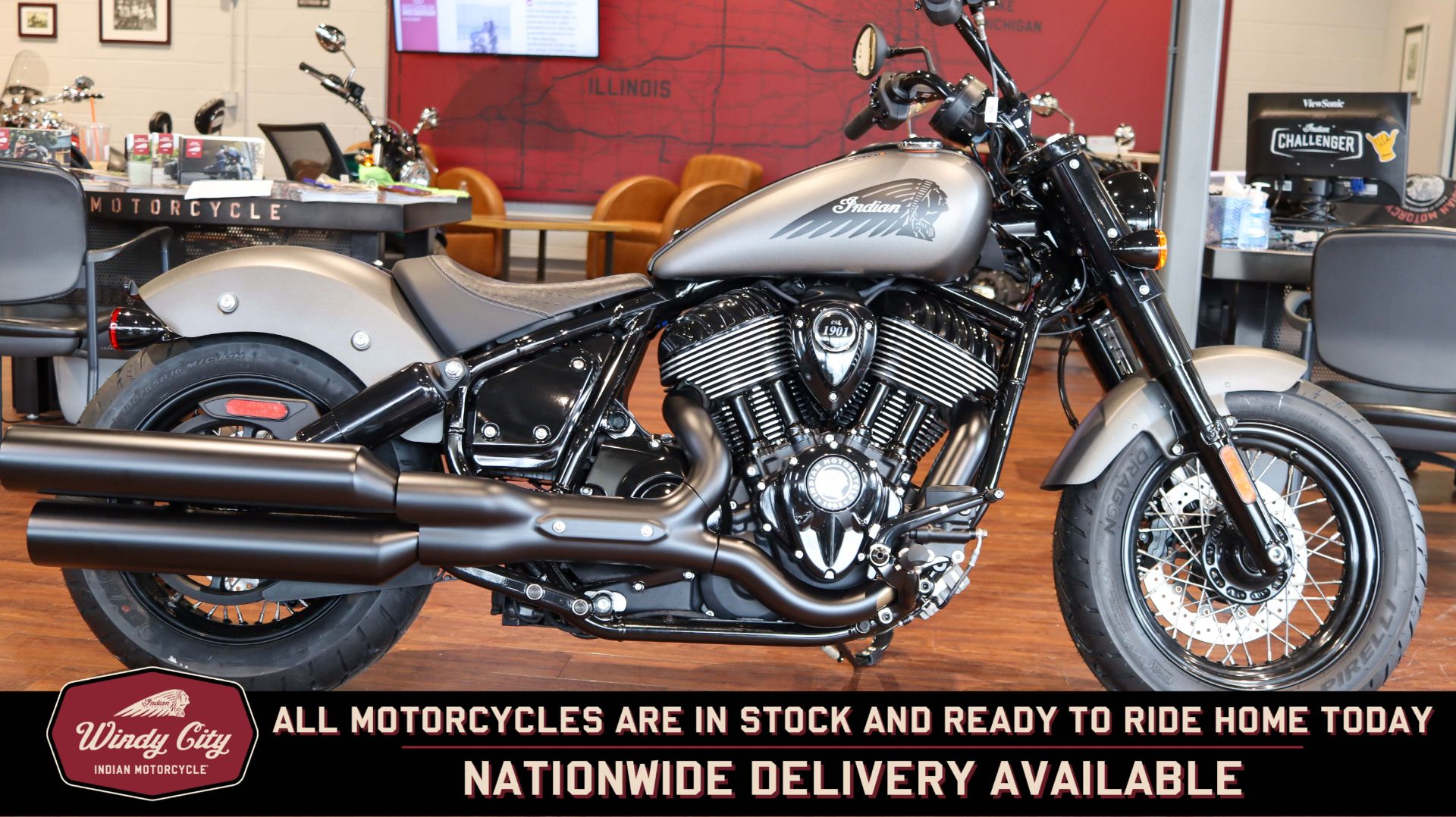 2023 Indian Motorcycle Chief Bobber Dark Horse® in Lake Villa, Illinois - Photo 2