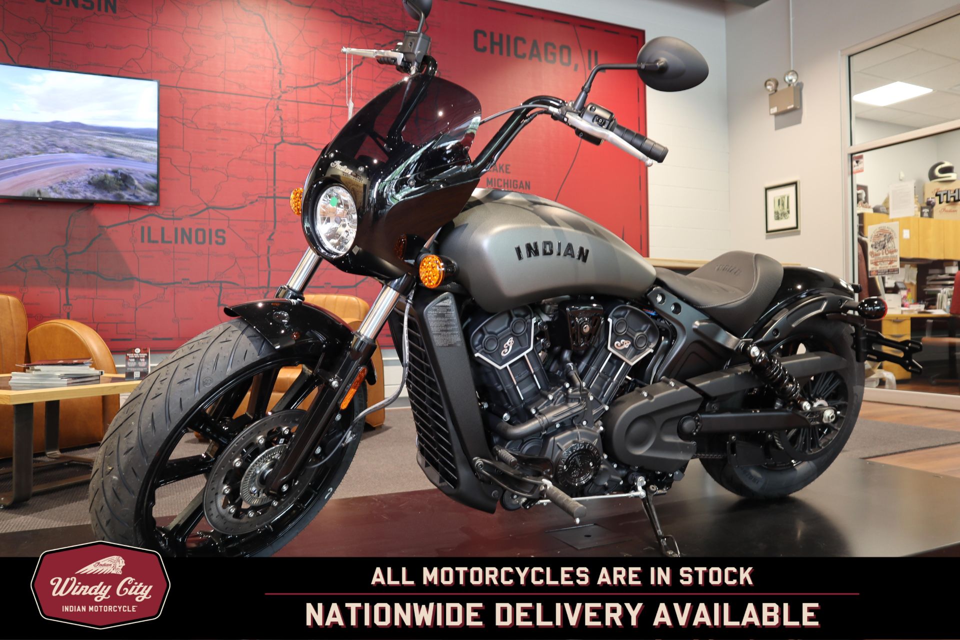 2022 Indian Scout Rouge Sixty ABS in Lake Villa, Illinois - Photo 2