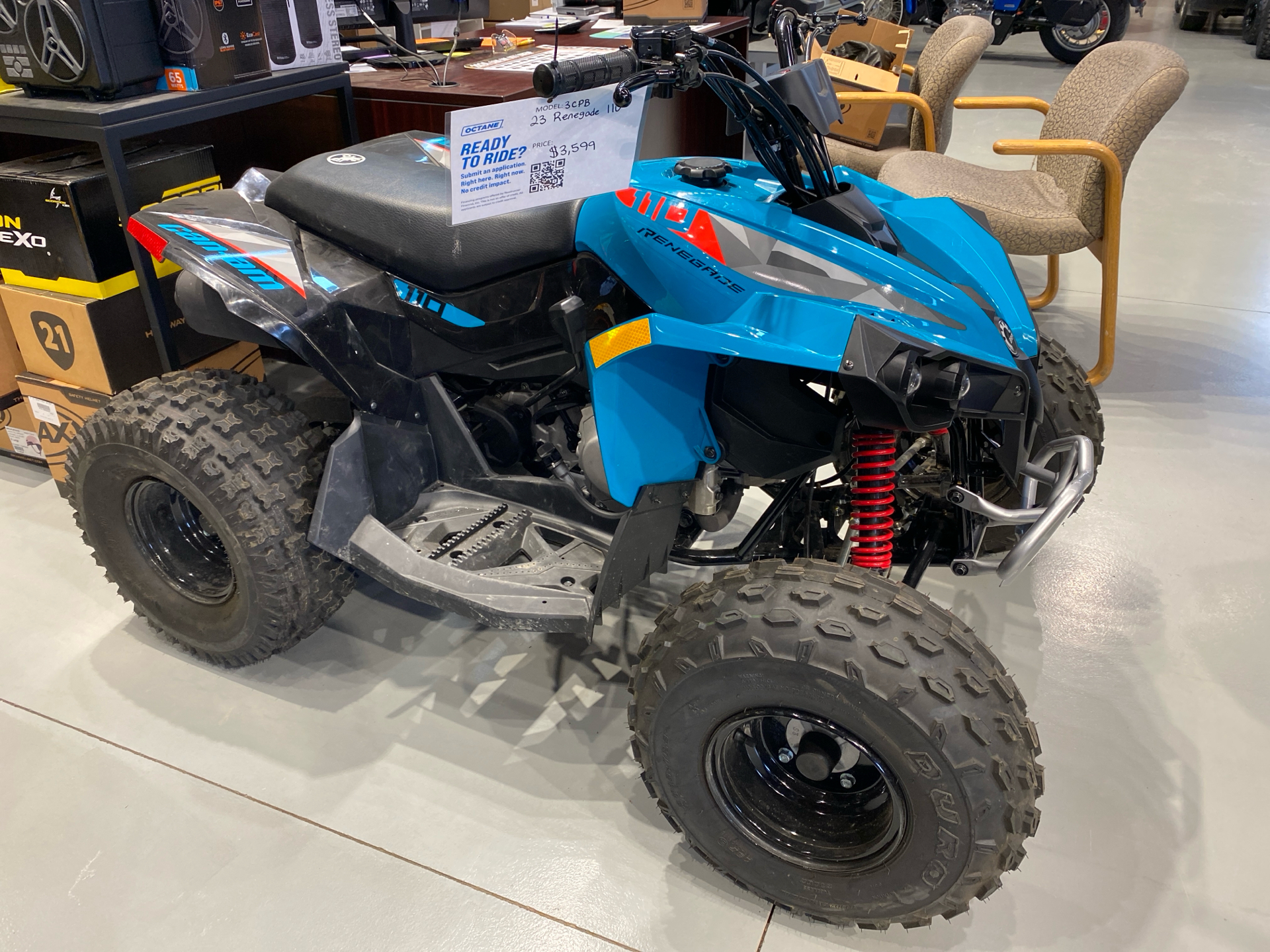 2023 Can-Am Renegade 110 EFI in Dickinson, North Dakota