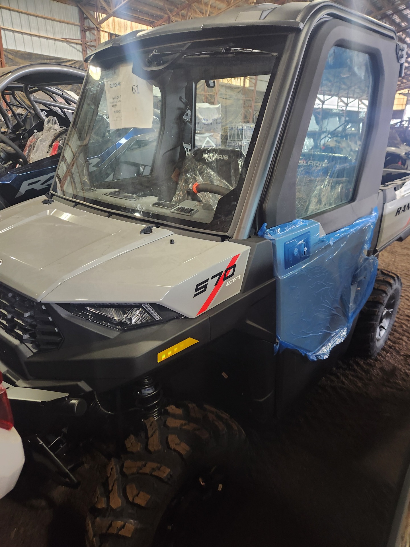 New 2024 Polaris Ranger SP 570 NorthStar Edition Ghost Gray Utility