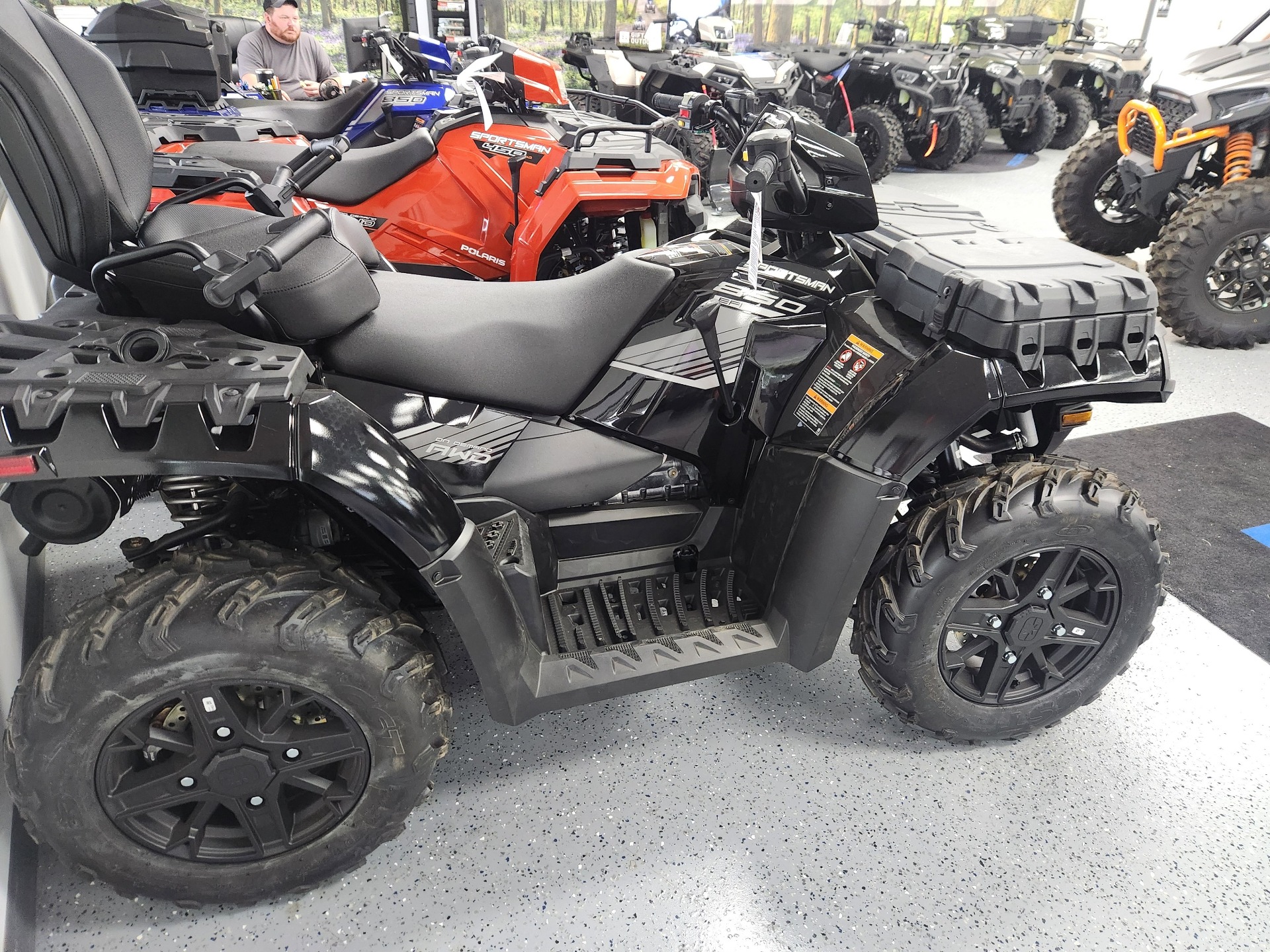 2024 Polaris Sportsman Touring 850 in Tecumseh, Michigan - Photo 1