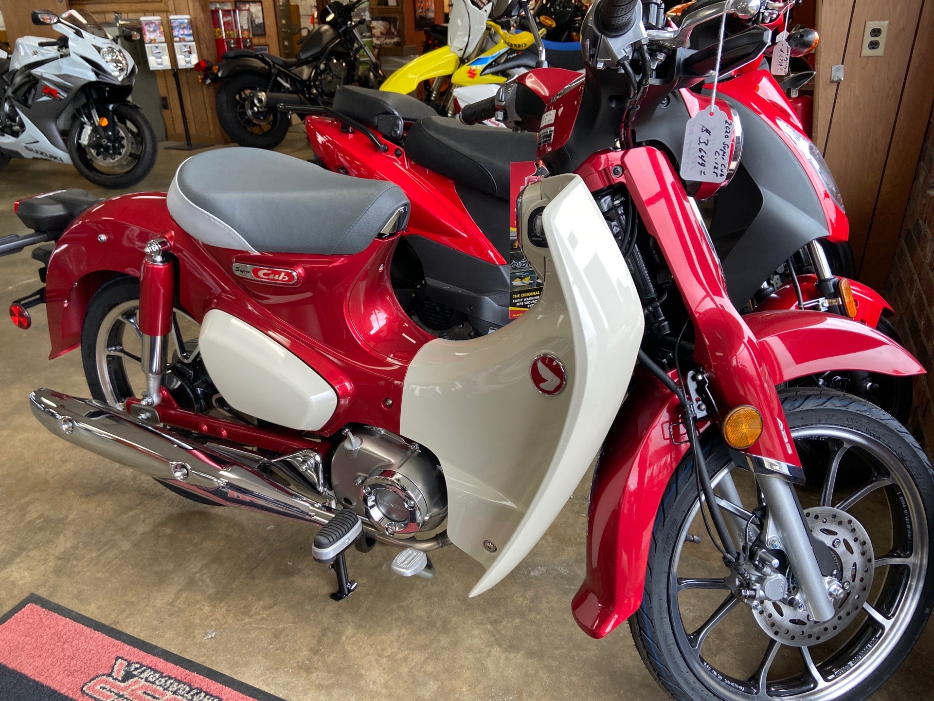 New 2020 Honda Super Cub C125 Abs Pearl Nebula Red Motorcycles