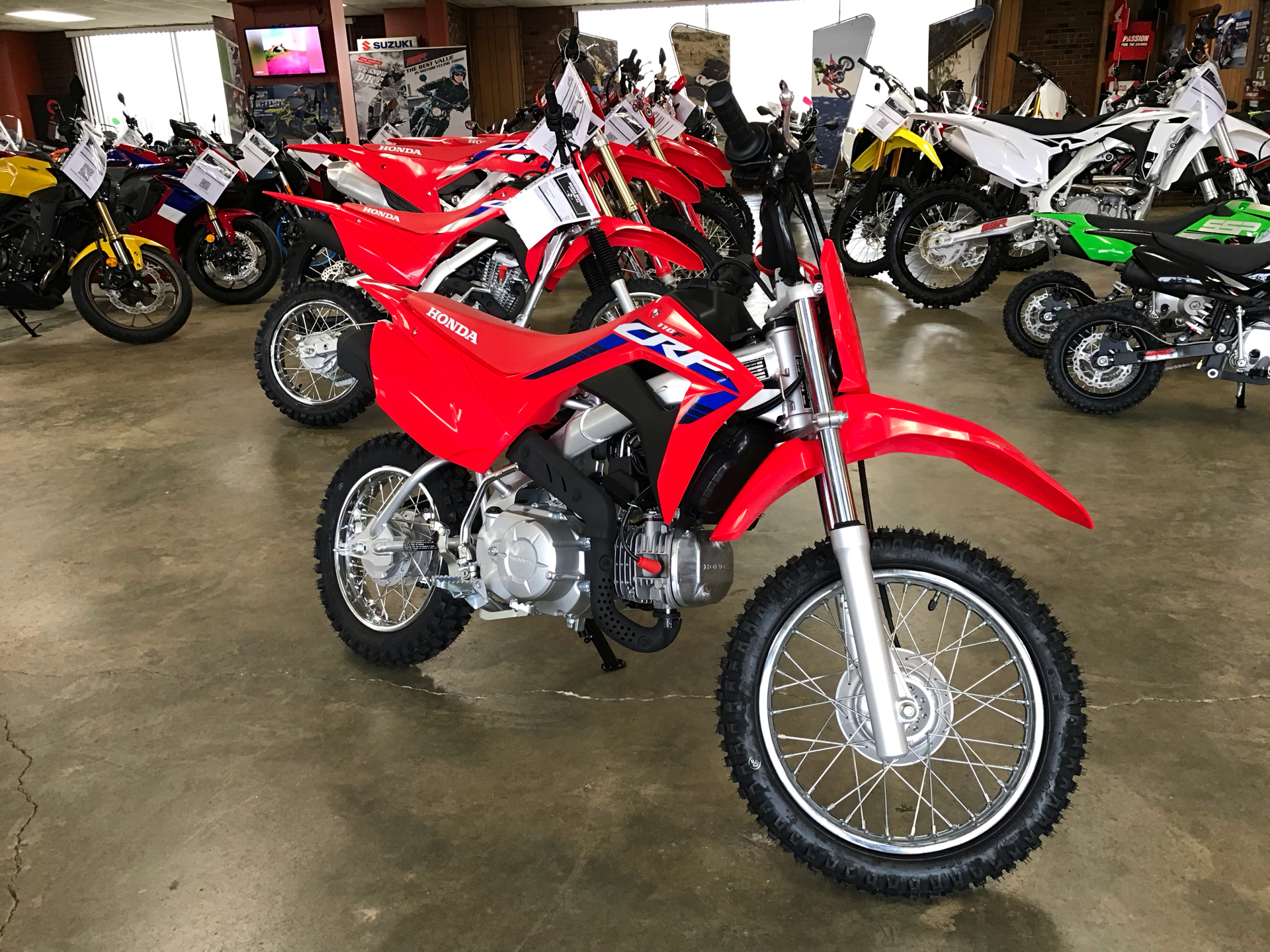 2024 Honda CRF110F in Sanford, North Carolina - Photo 2