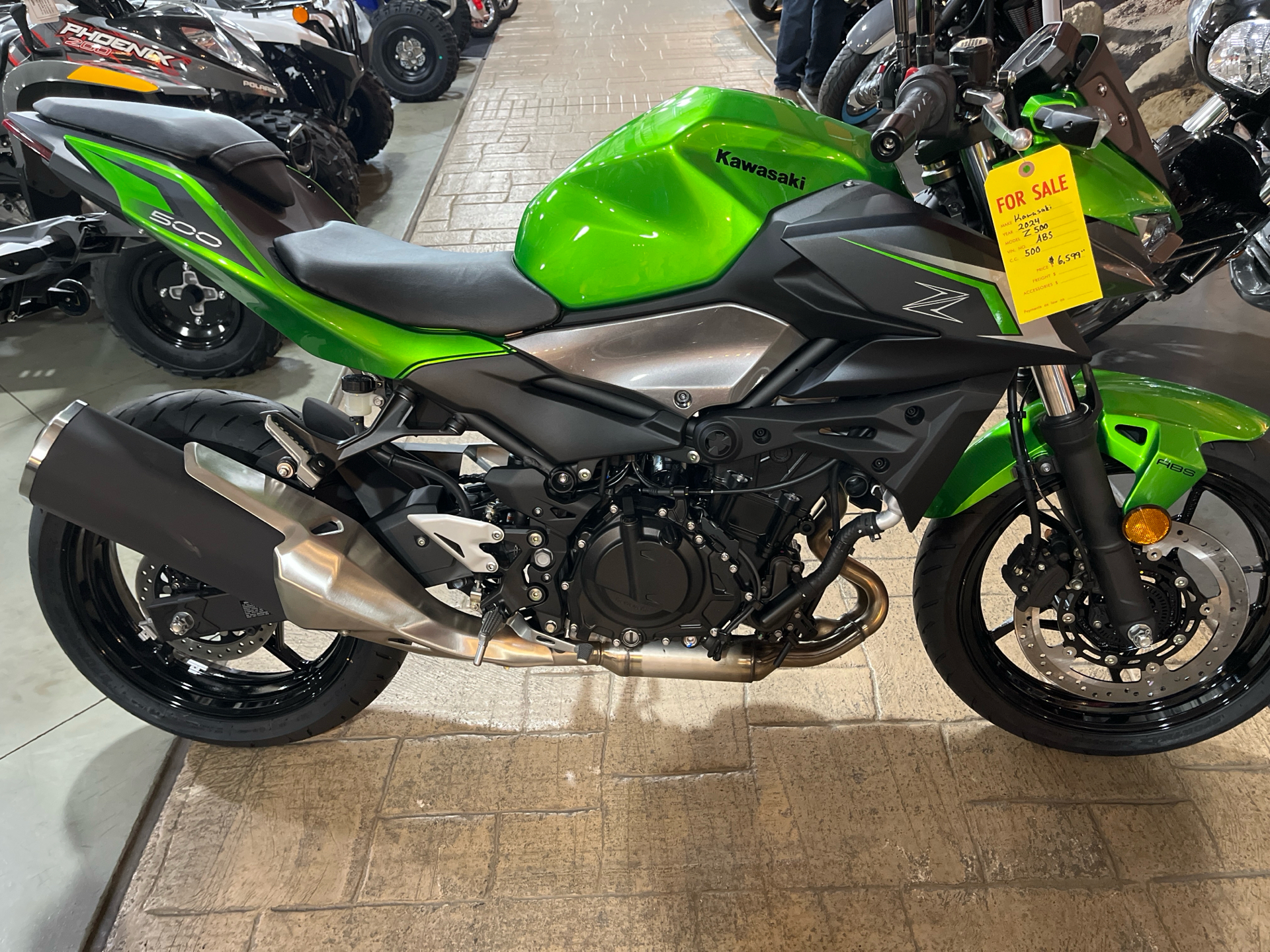 2024 Kawasaki Z500 ABS in Corbin, Kentucky - Photo 1