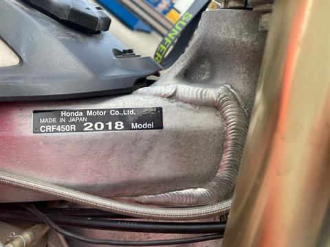 2018 Honda CRF 450R in Alamosa, Colorado - Photo 10