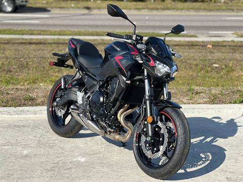 2023 Kawasaki Z650 in Orlando, Florida - Photo 1