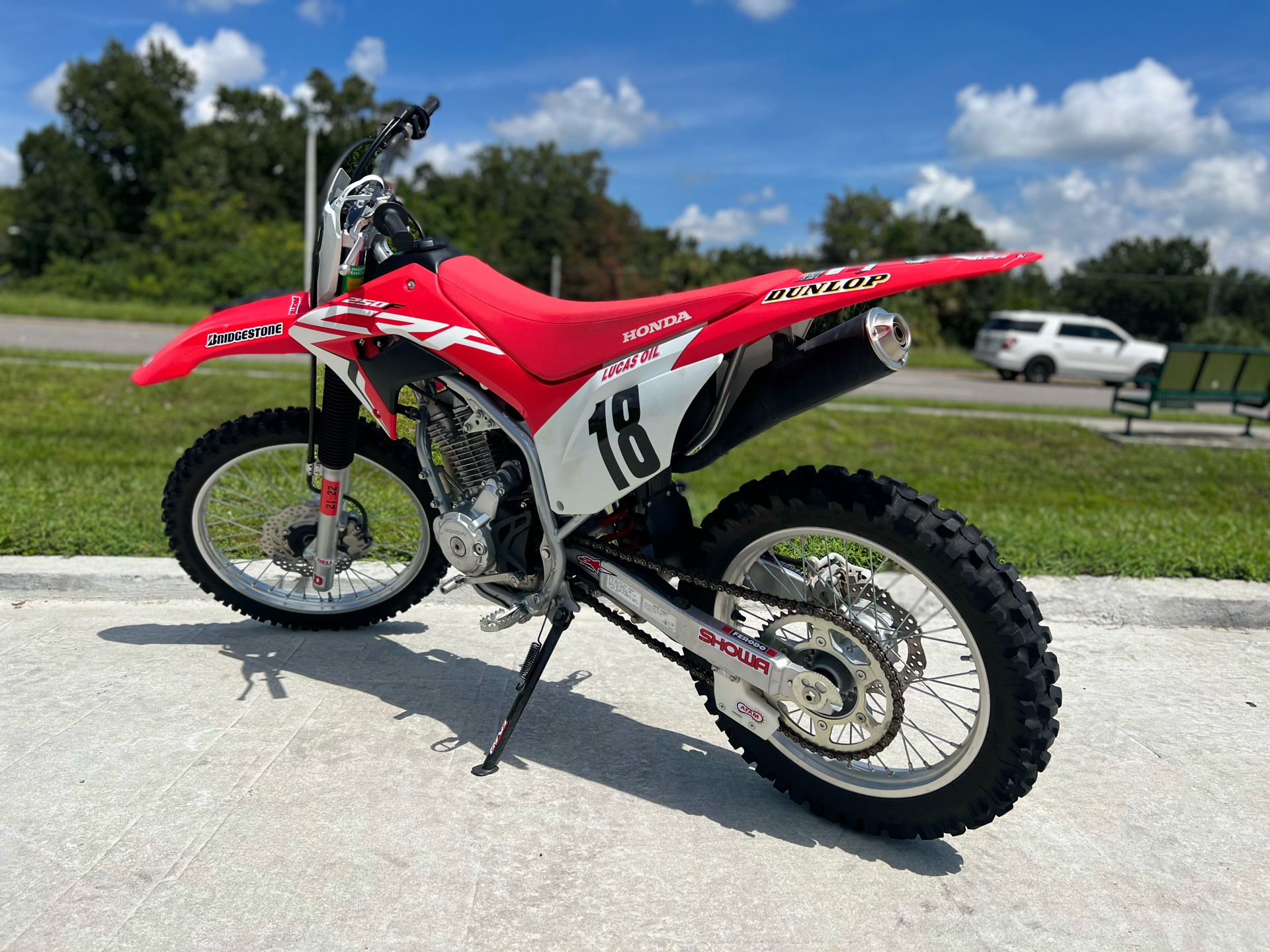 2021 Honda CRF250F in Orlando, Florida - Photo 7