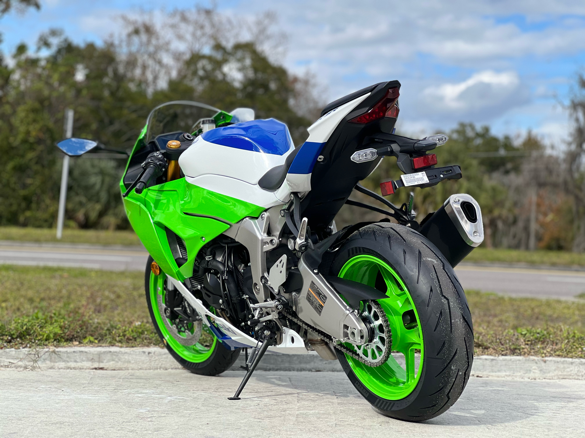 2024 Kawasaki Ninja ZX-6R 40th Anniversary Edition ABS in Orlando, Florida - Photo 9