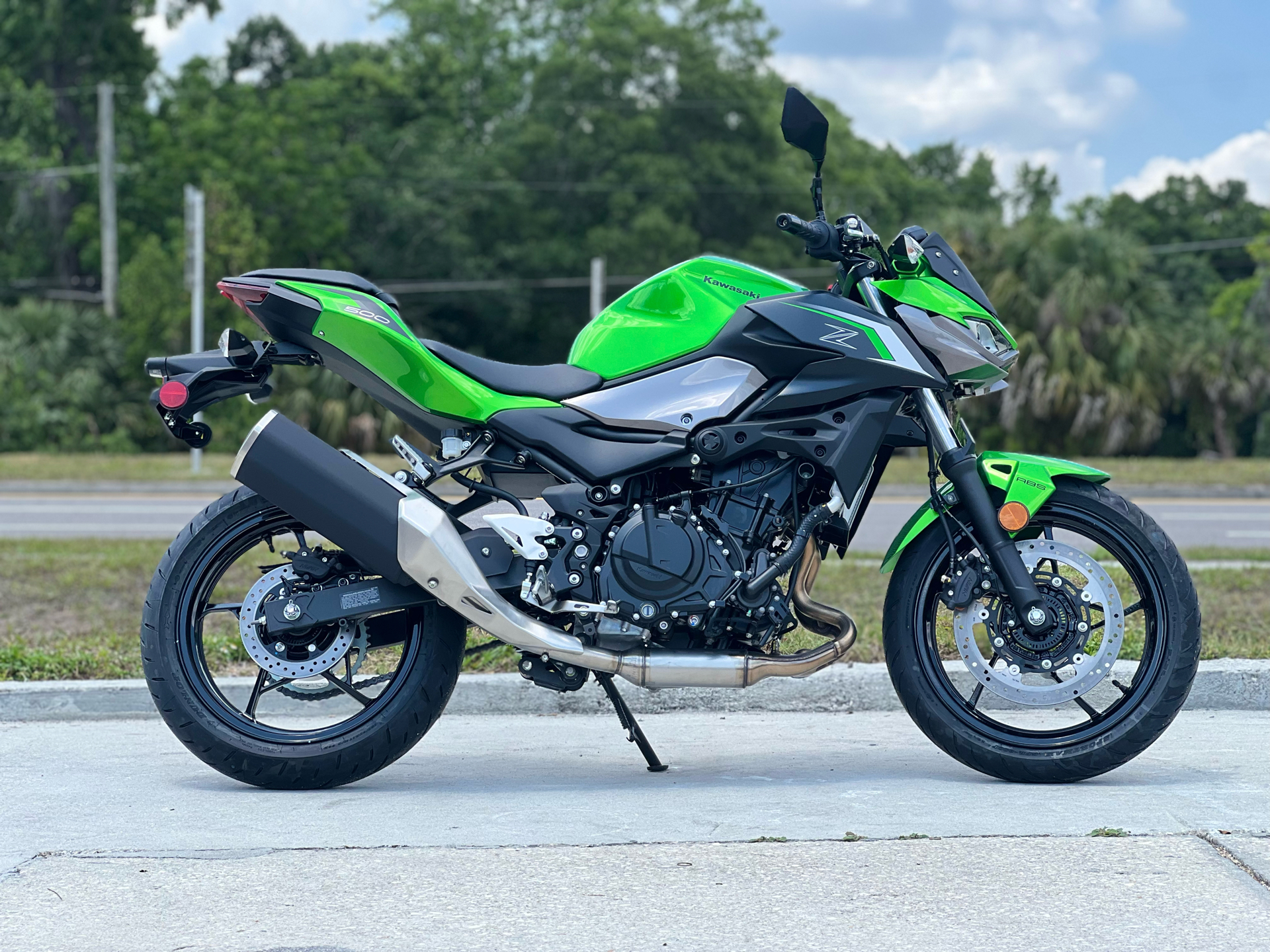 2024 Kawasaki Z500 ABS in Orlando, Florida - Photo 4