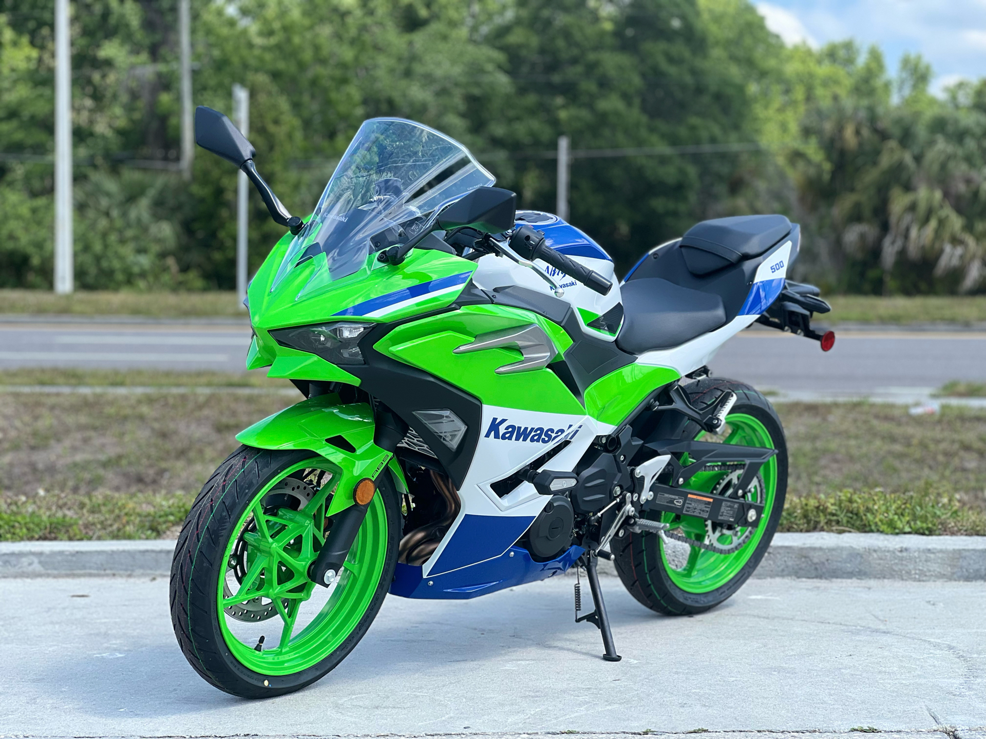 2024 Kawasaki Ninja 500 SE 40th Anniversary Edition ABS in Orlando, Florida - Photo 1