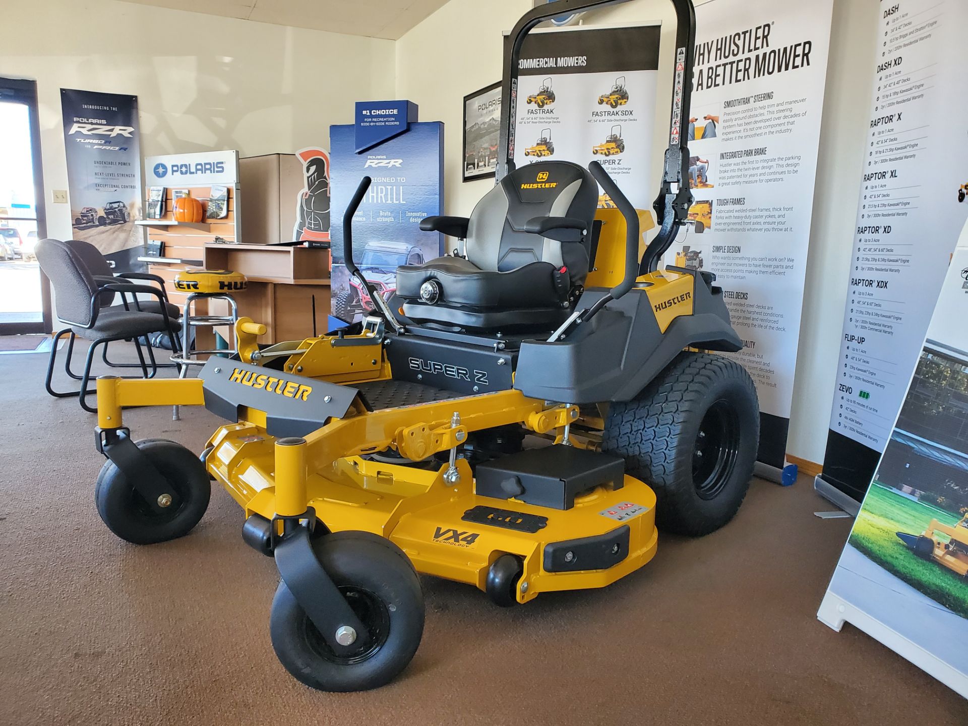 2023 Hustler Turf Equipment Super Z 60 in. Kawasaki FX1000 EFI 38.5 hp in Wellington, Kansas - Photo 6