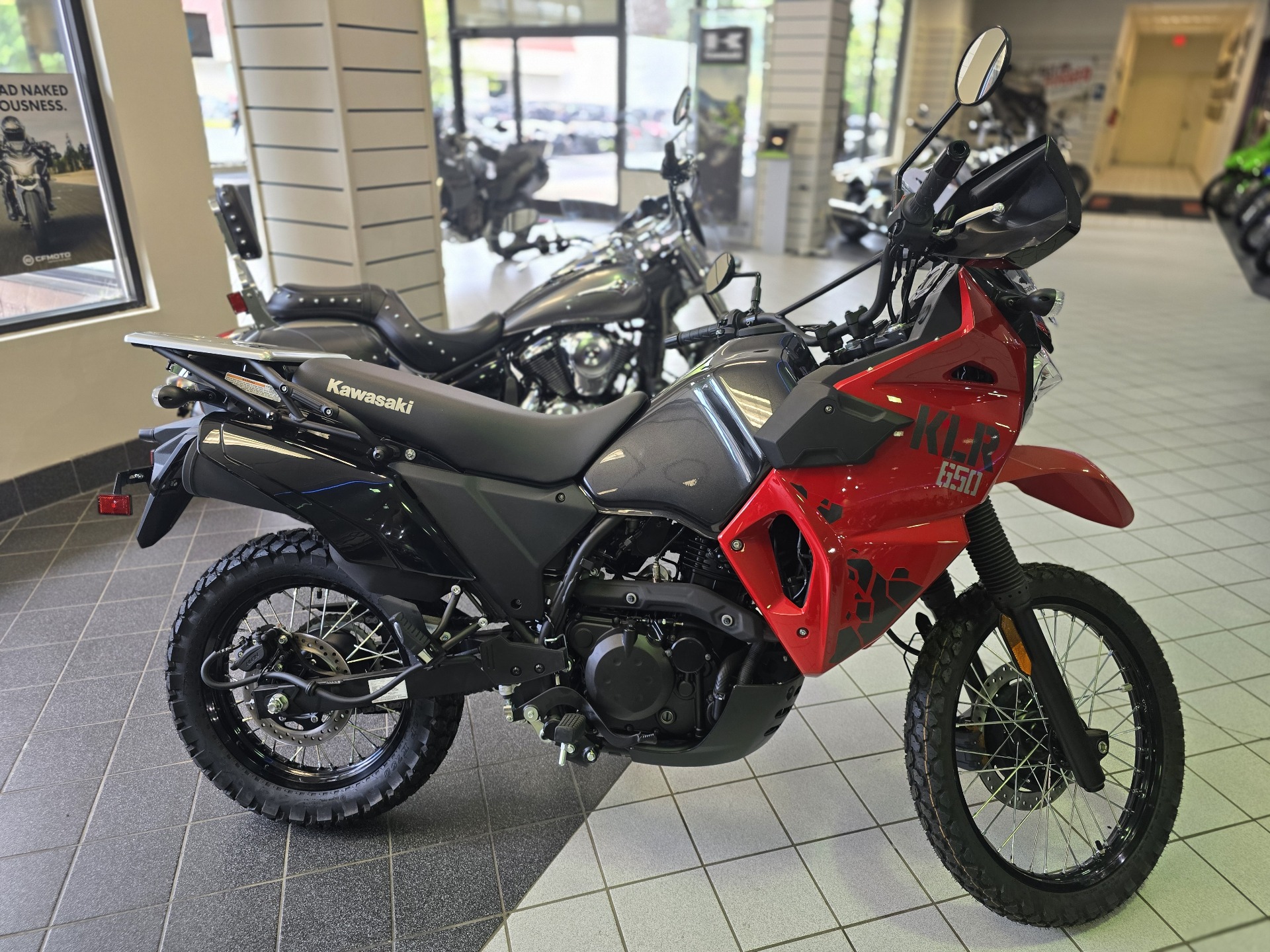 2024 Kawasaki KLR 650 S in Asheville, North Carolina - Photo 1